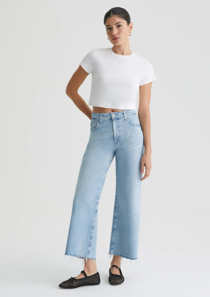 Saige Wide Leg Crop