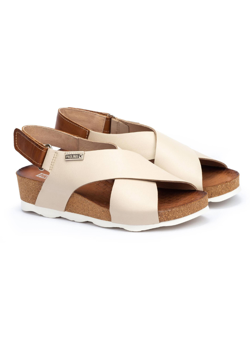 Cross-Strapped Sandals