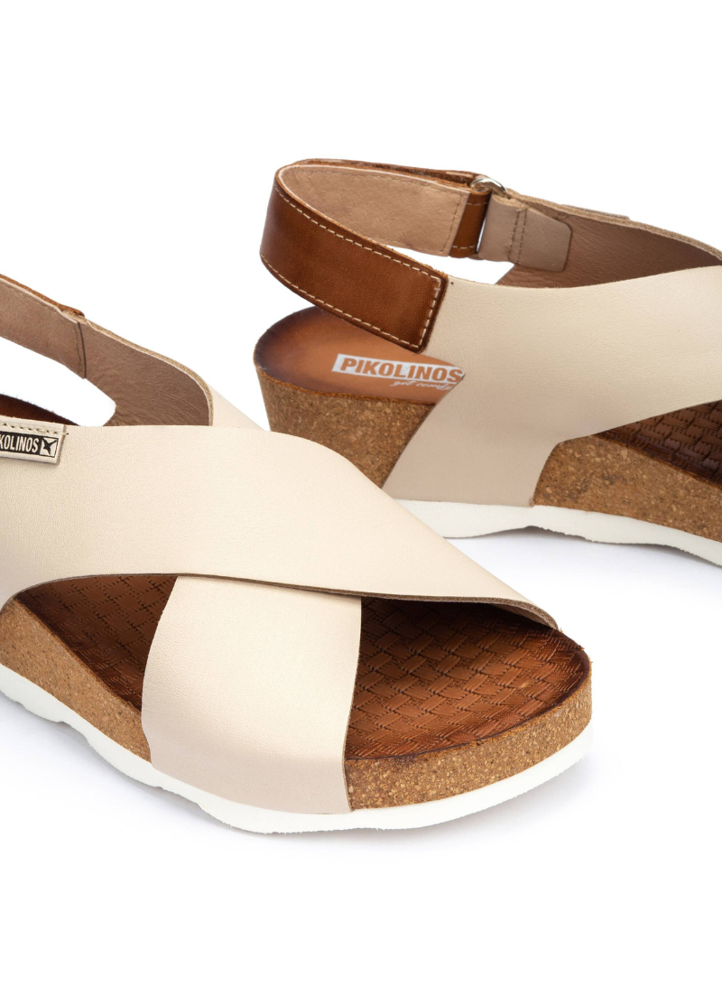Cross-Strapped Sandals
