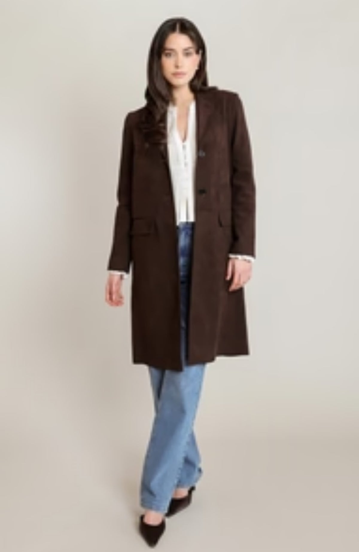 Suede Coat
