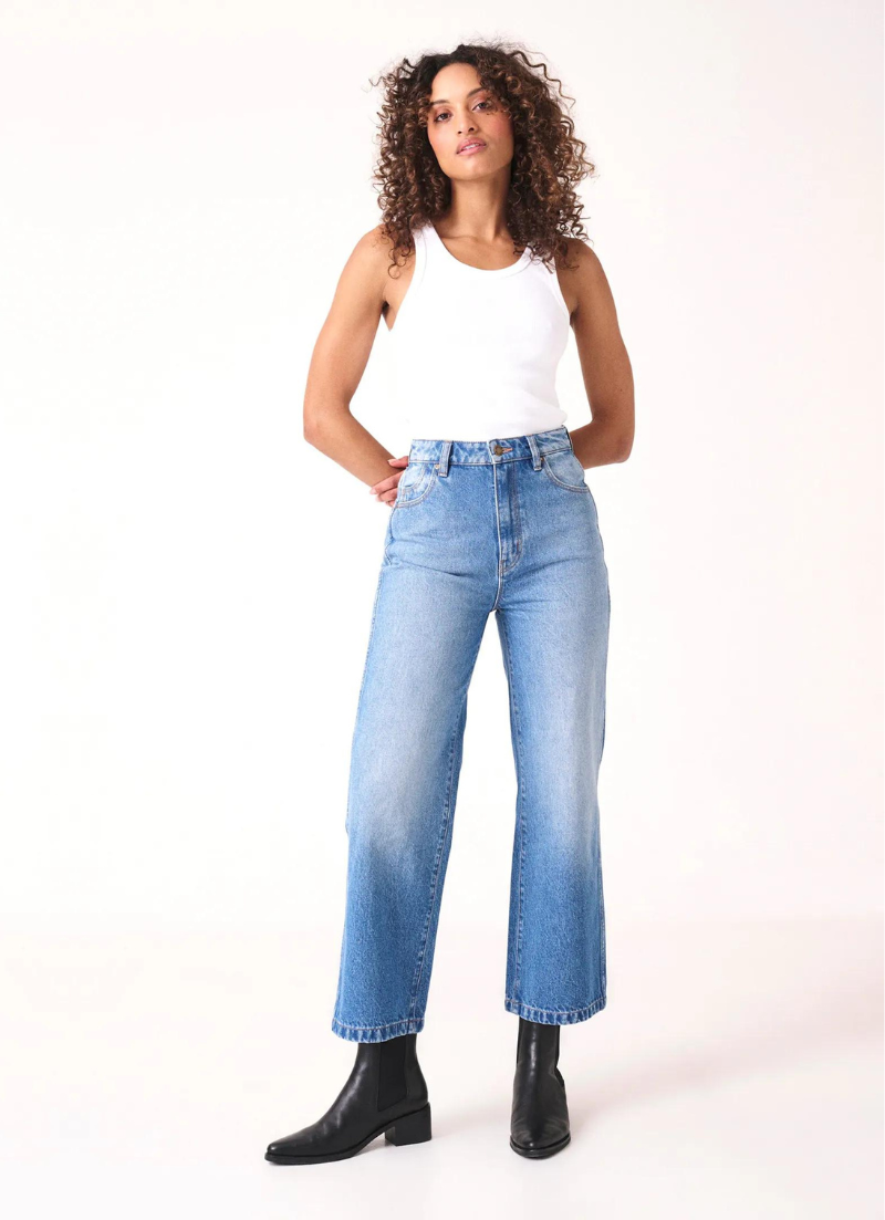 Cheville Heidi Recyclée Bleu