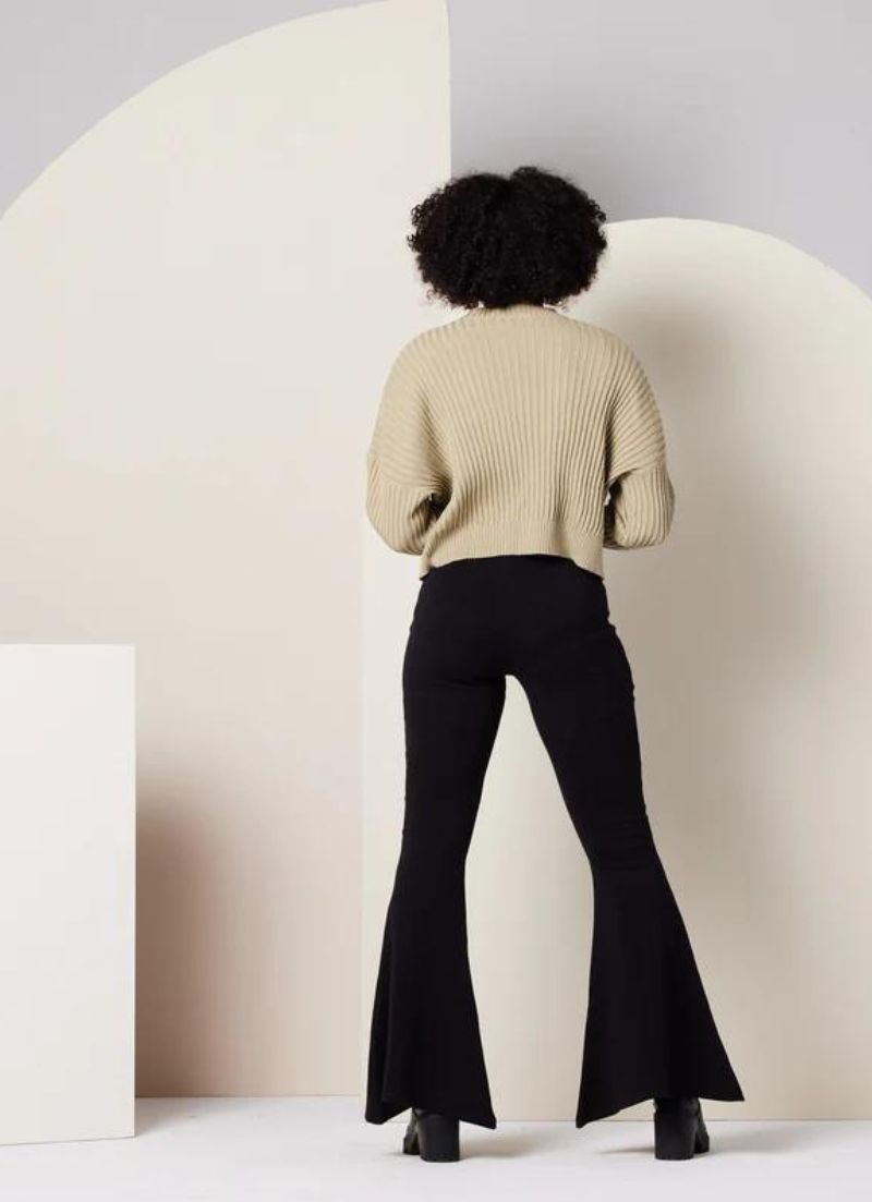 Diamond Sweater Khaki Green