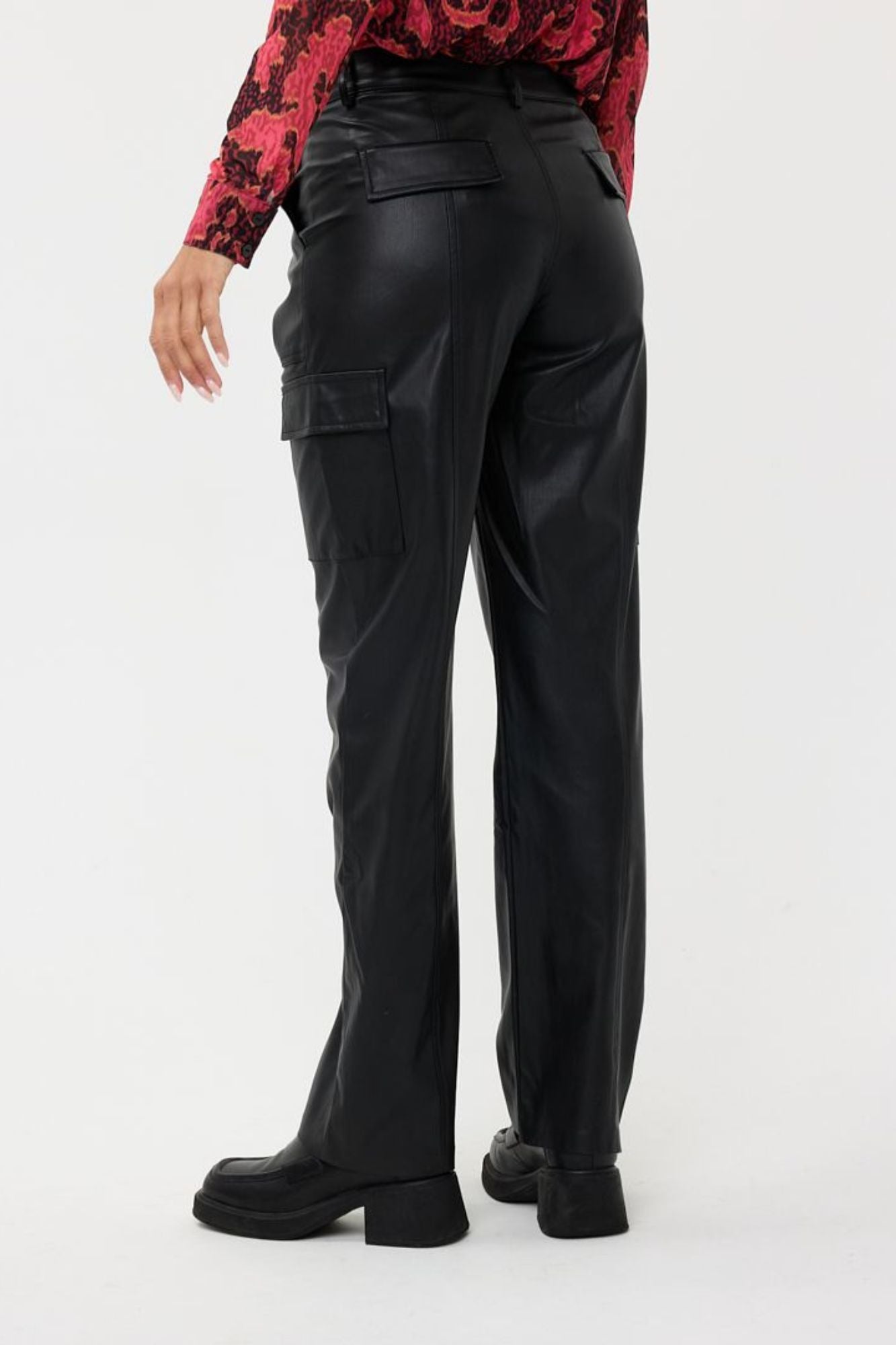 Trousers Cargo Vegan Leather