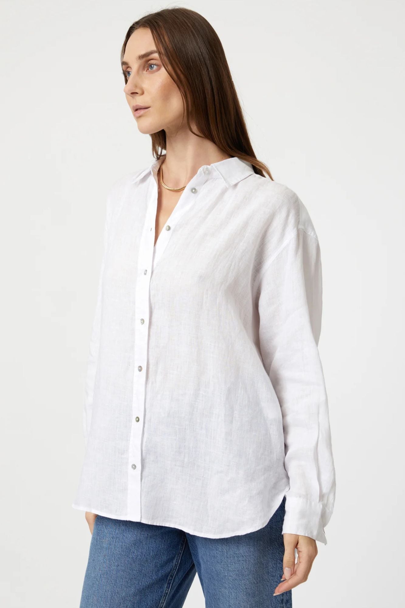 Linen Button Up Shirt