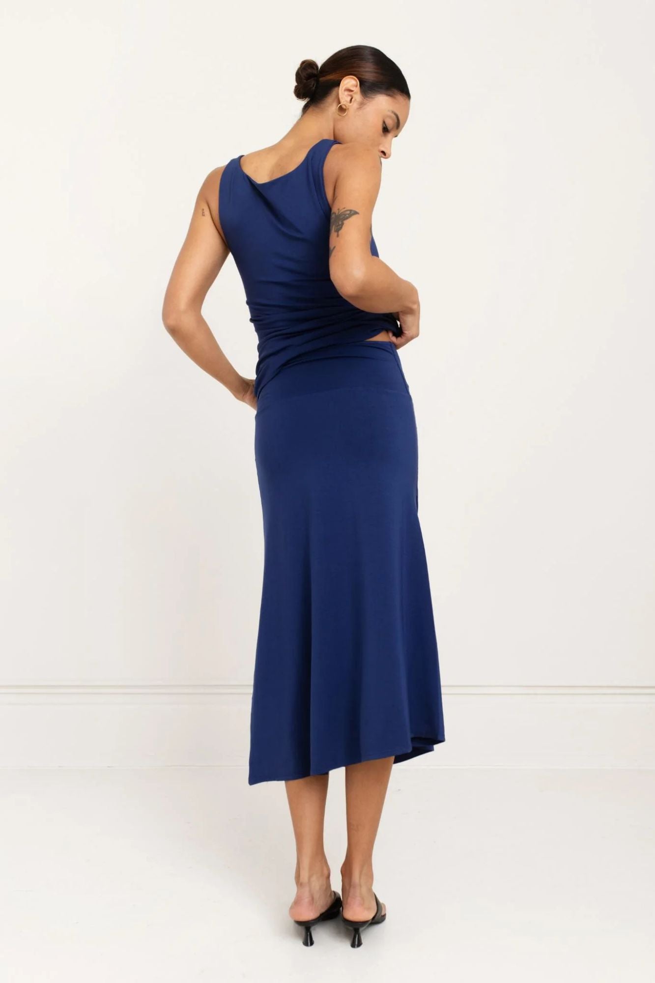 Regina Rouched Skirt