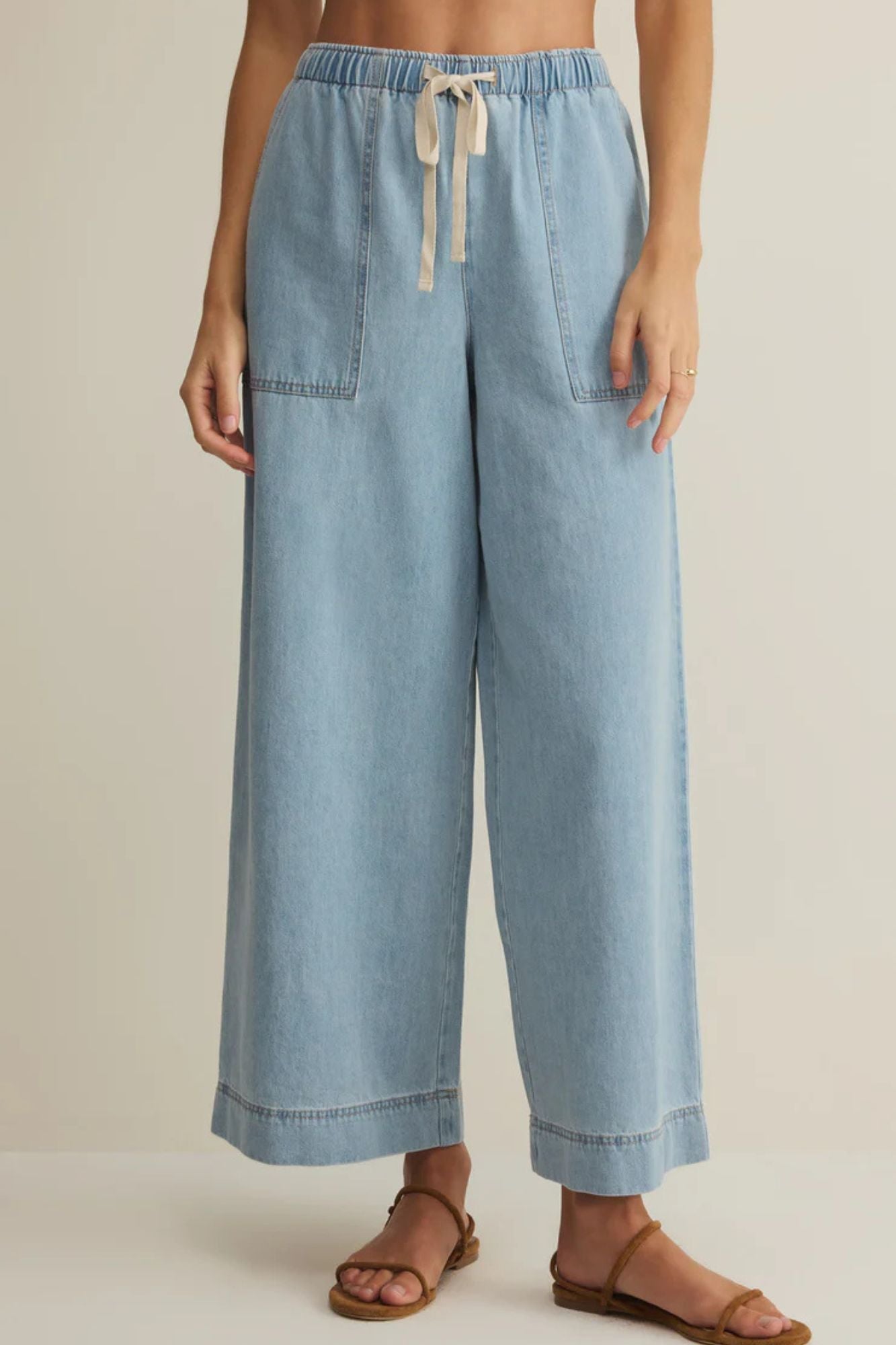 Daycation Denim Utility Pants
