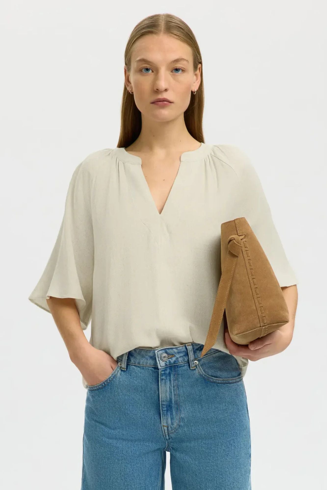 Viva Linen Blend Top