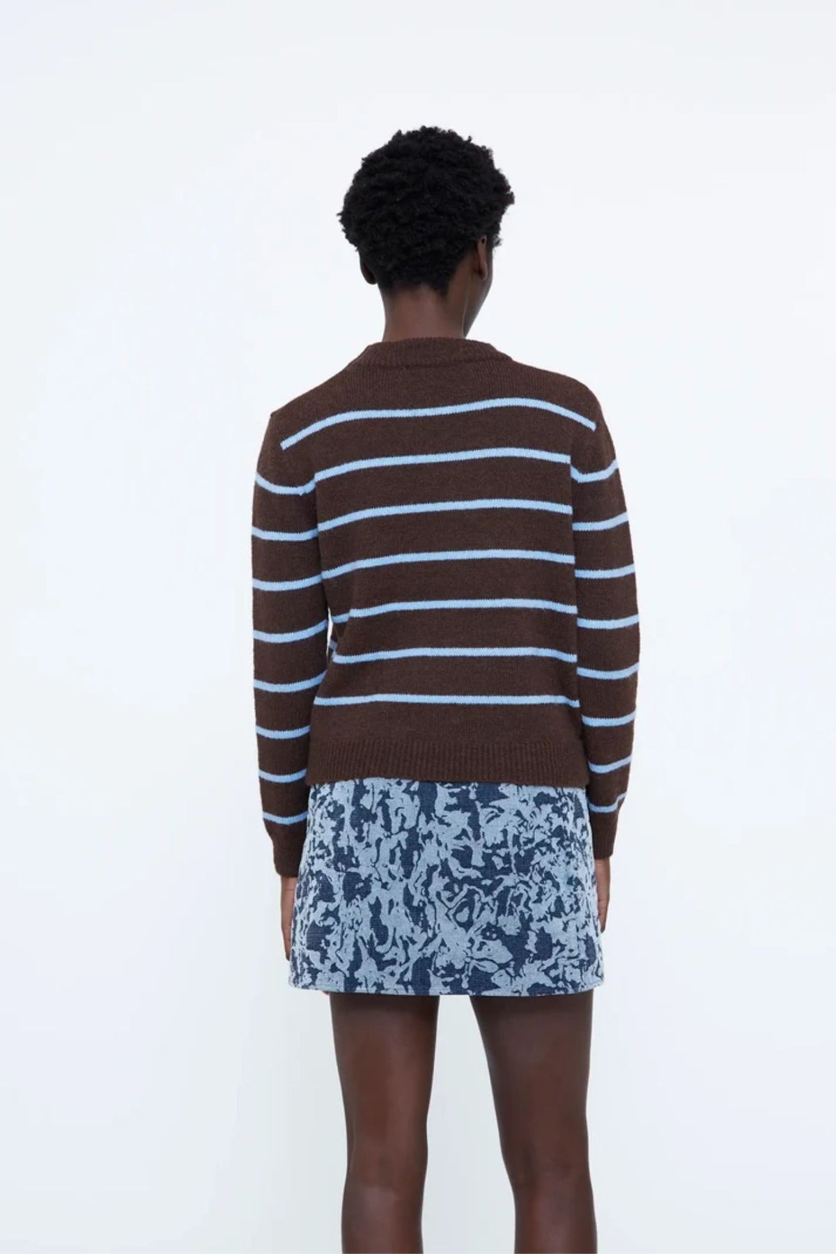 Knitted Striped Sweater