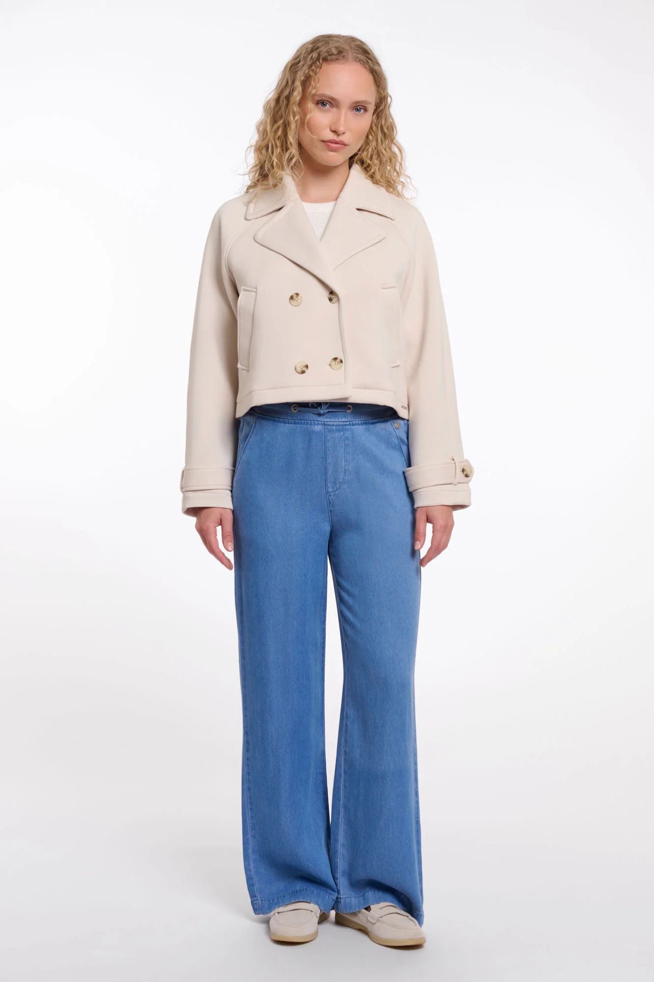 Lola Short Double Breasted Jacket