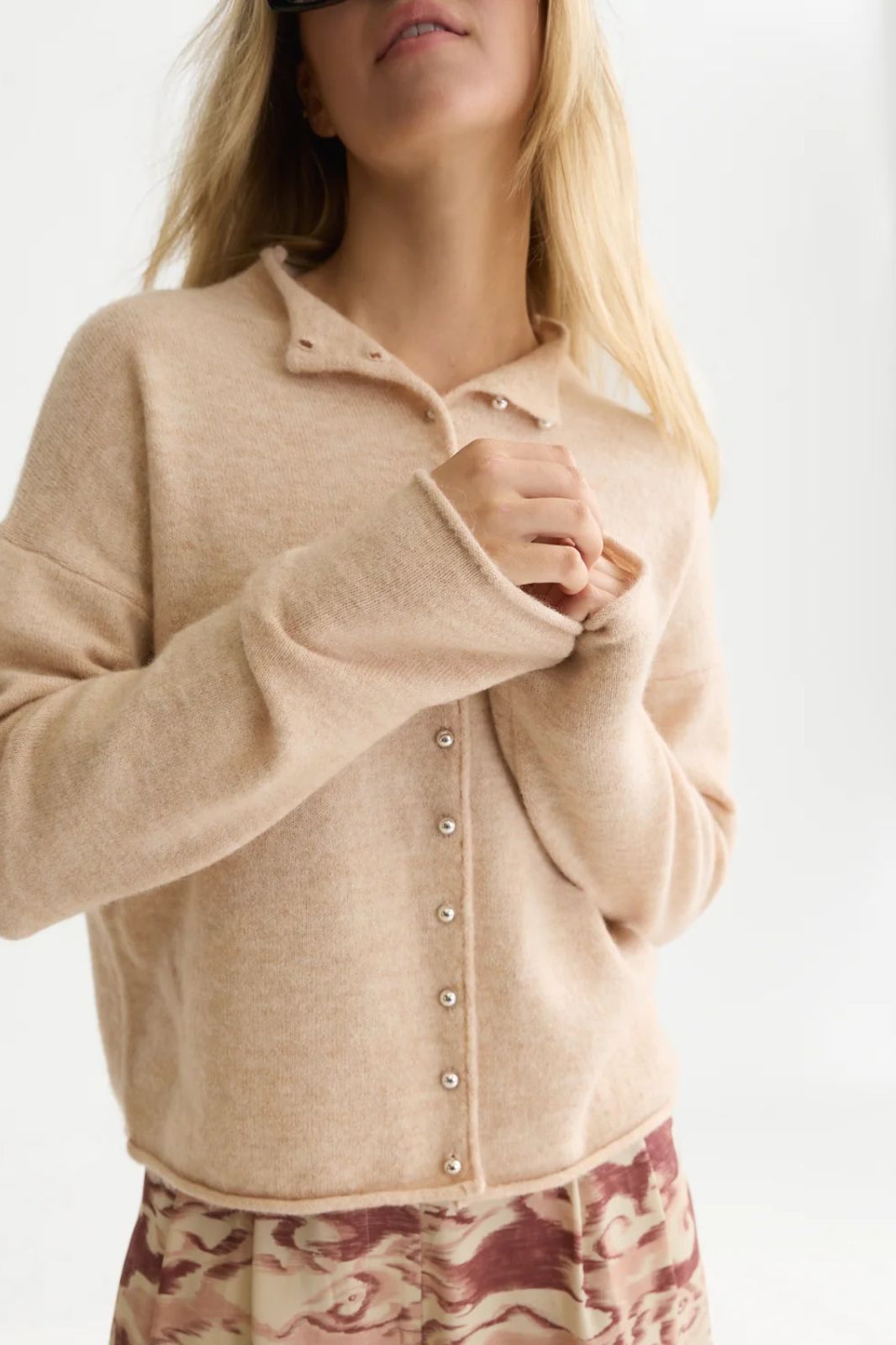 Fuzzy Cardigan