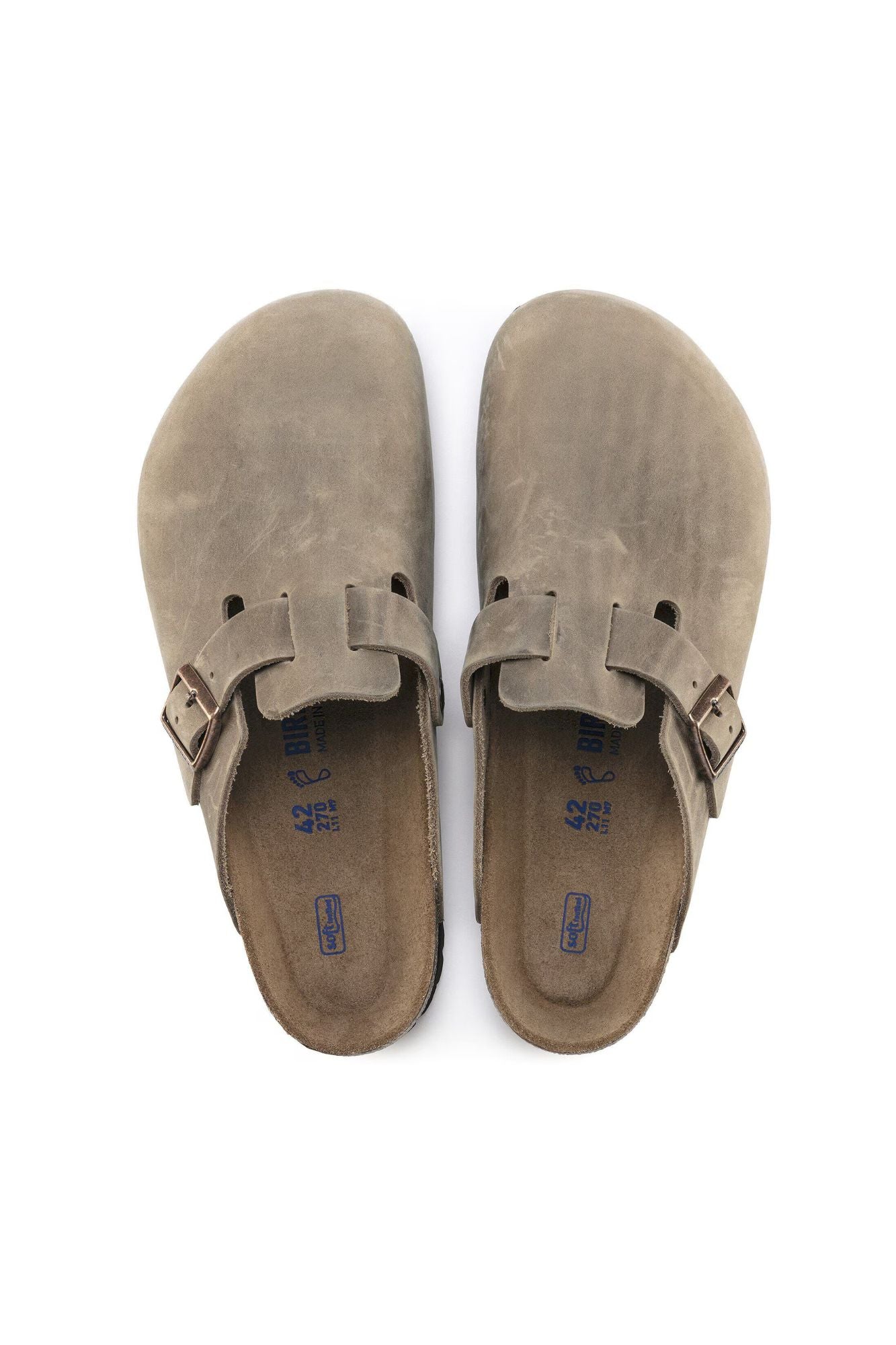 Boston Soft Foootbed Oiled Leather  | Regular