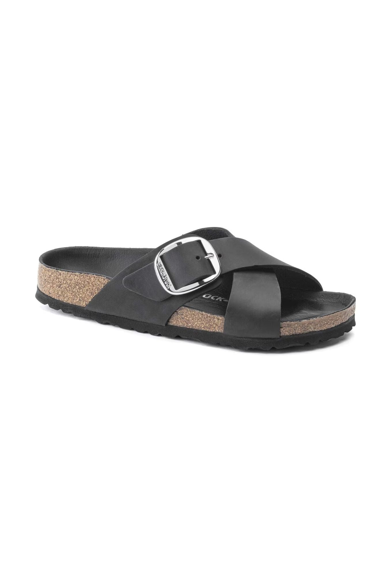 Siena Big Buckle Oiled Leather I Narrow