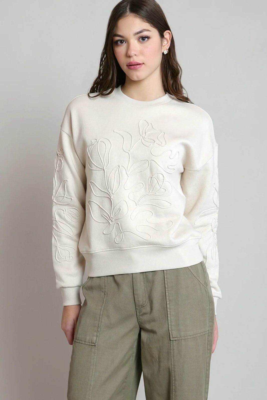 Embroidered Sweatshirt