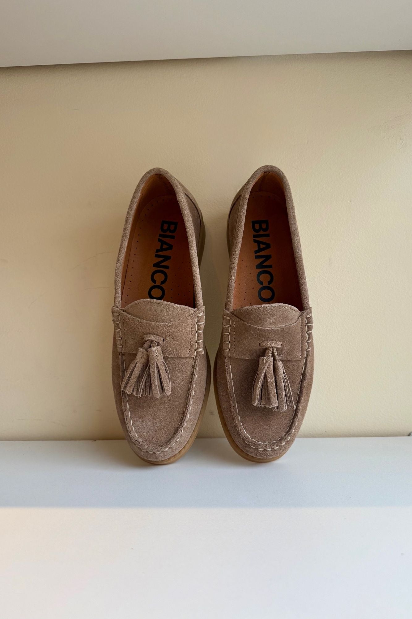 Biapop Tassle Loafer Suede