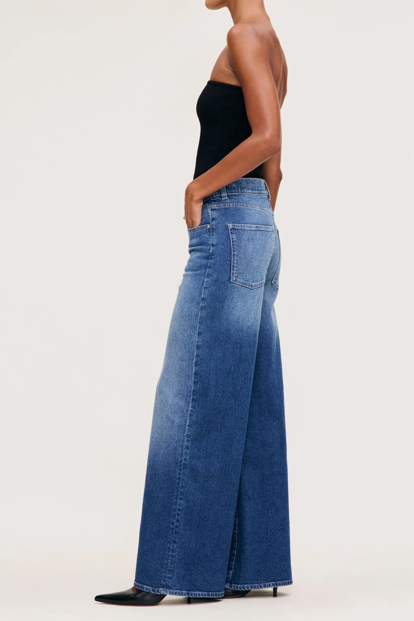 Hepburn Wide Leg Mid-Rise 32"