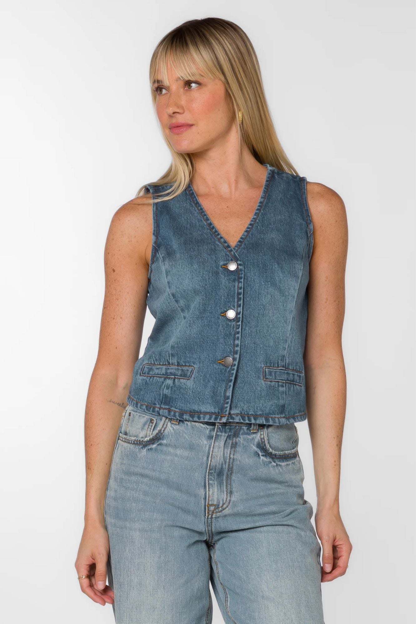 Dellis Denim Vest