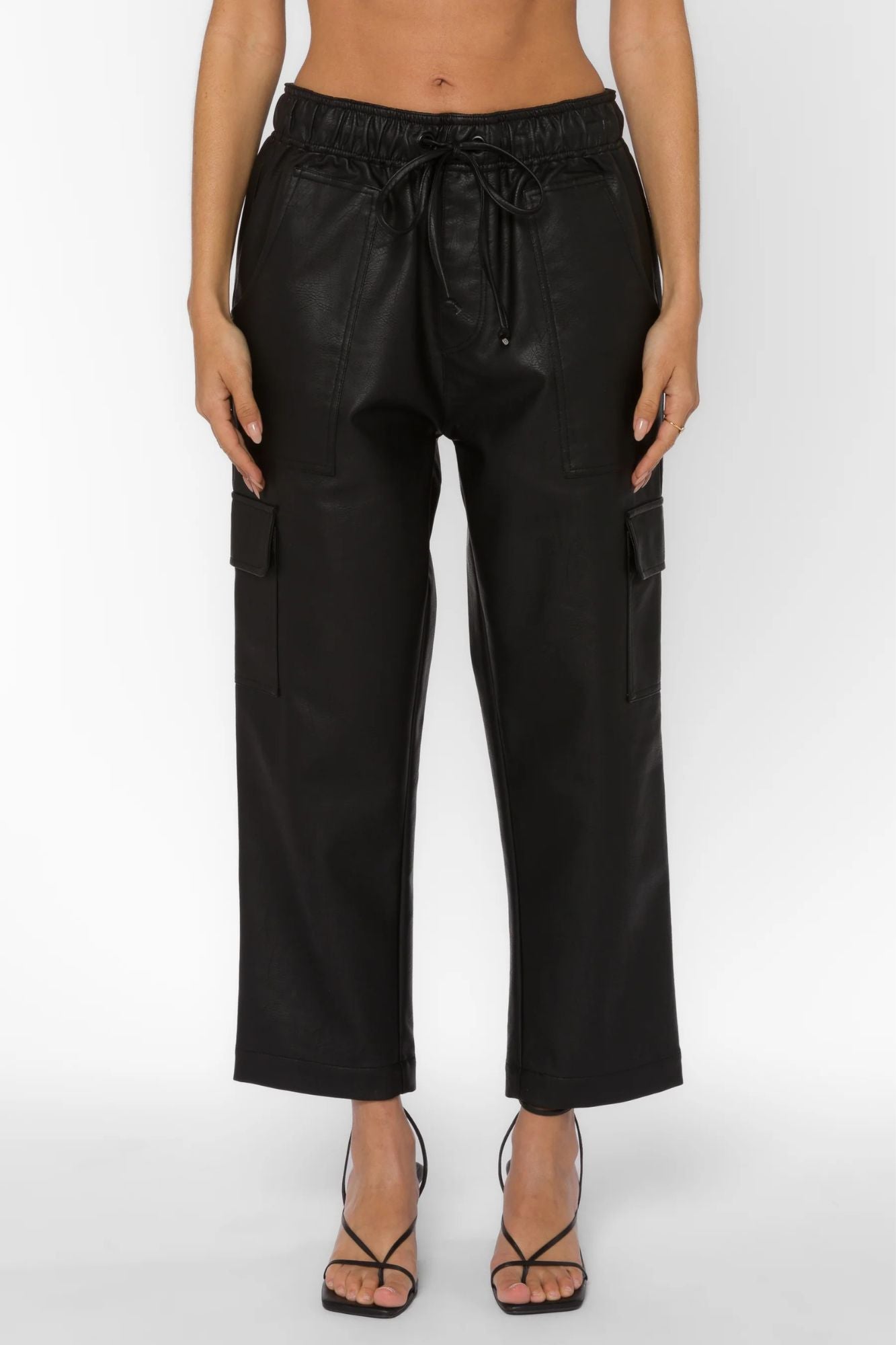 Mario Faux Leather Pants