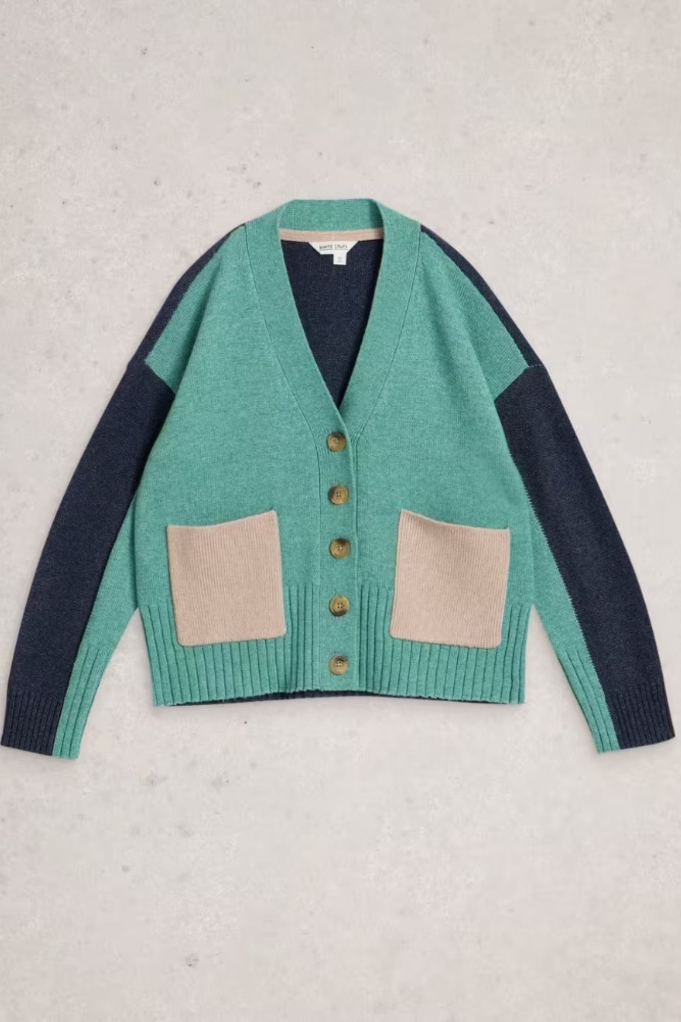 Mary Colour Block Cardi