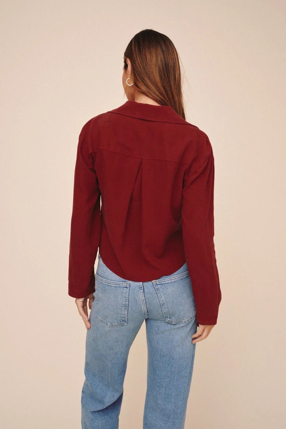 Cropped Button Down
