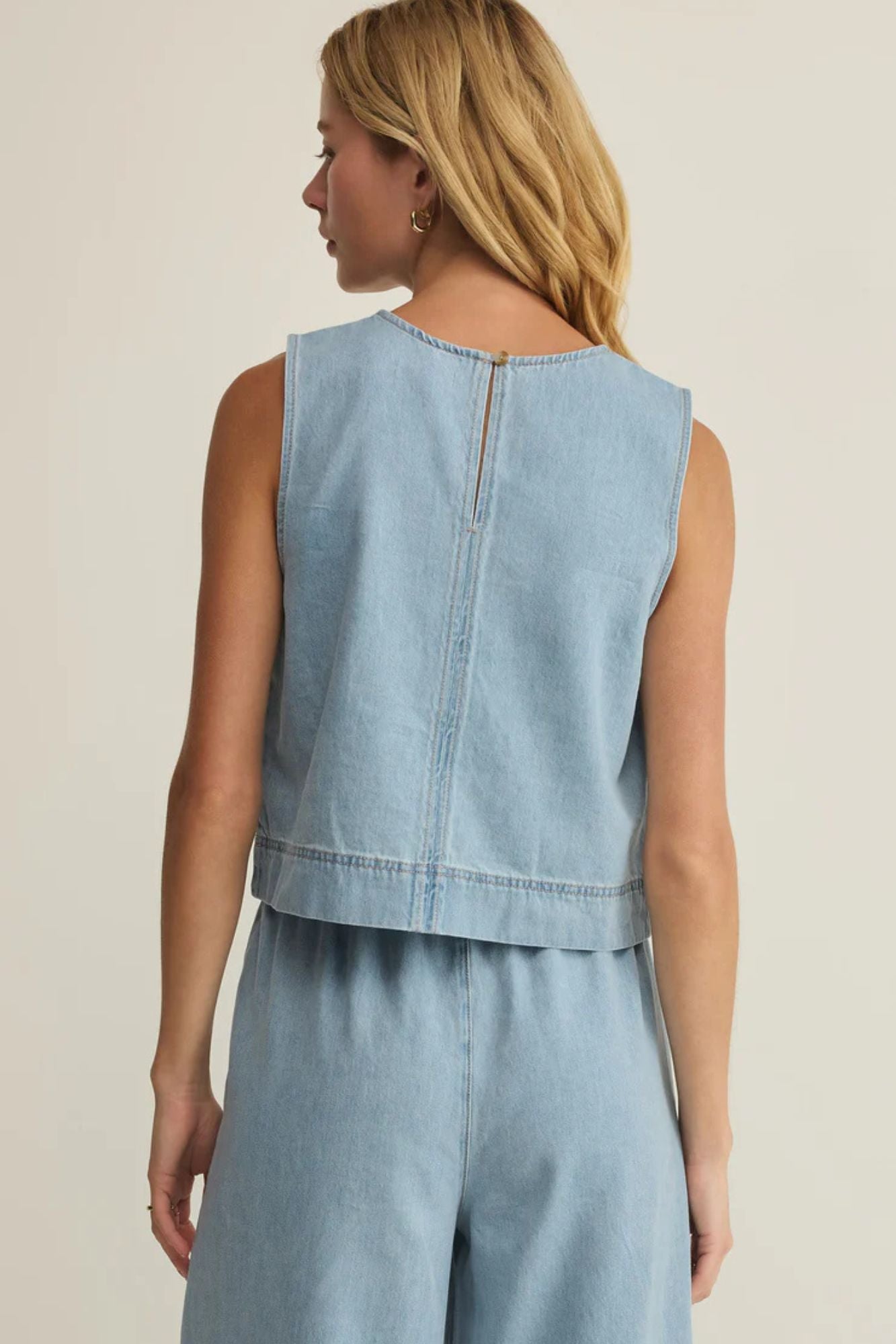 Sun Seeker Denim Tank