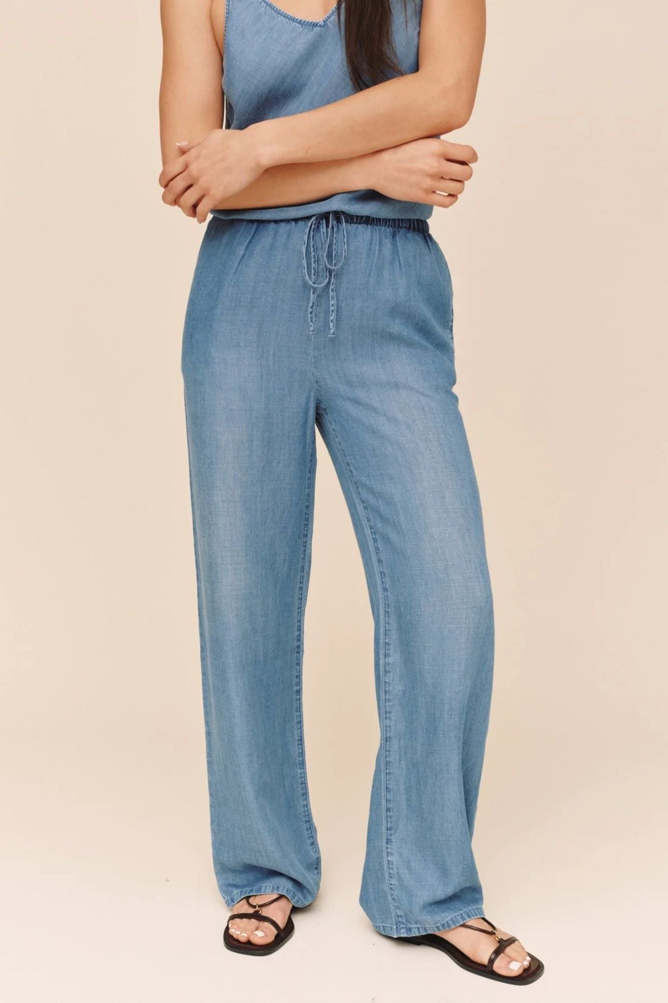 Wide Leg Drawstring