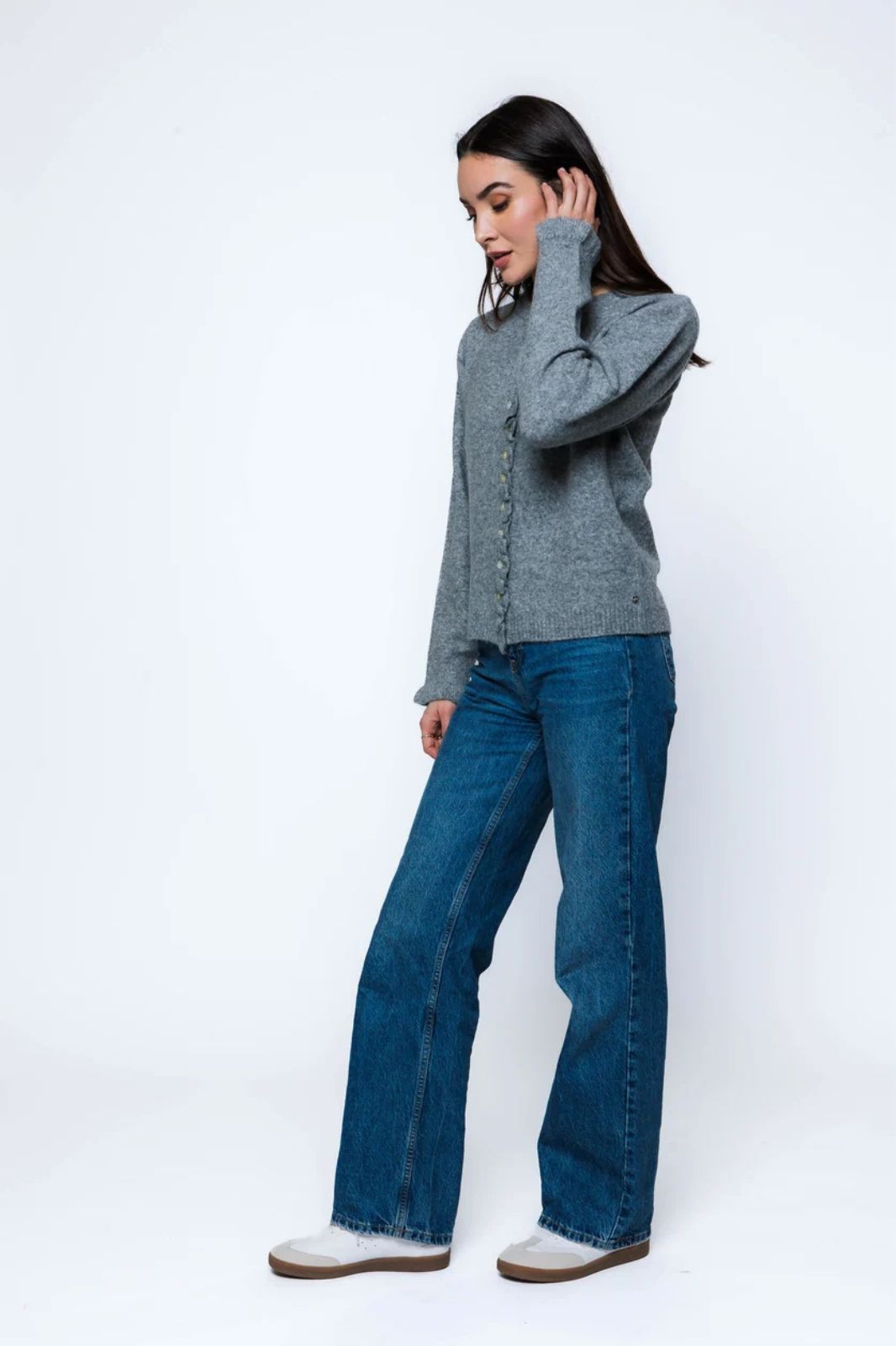 Carmen Ruffle Cardigan