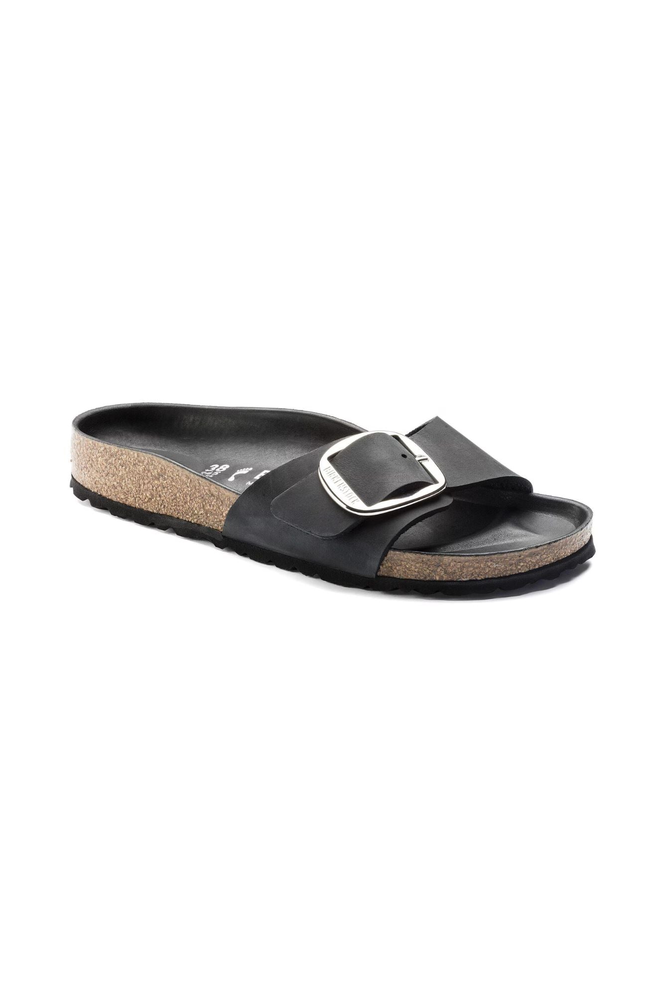 Madrid Big Buckle Oiled Leather I Narrow