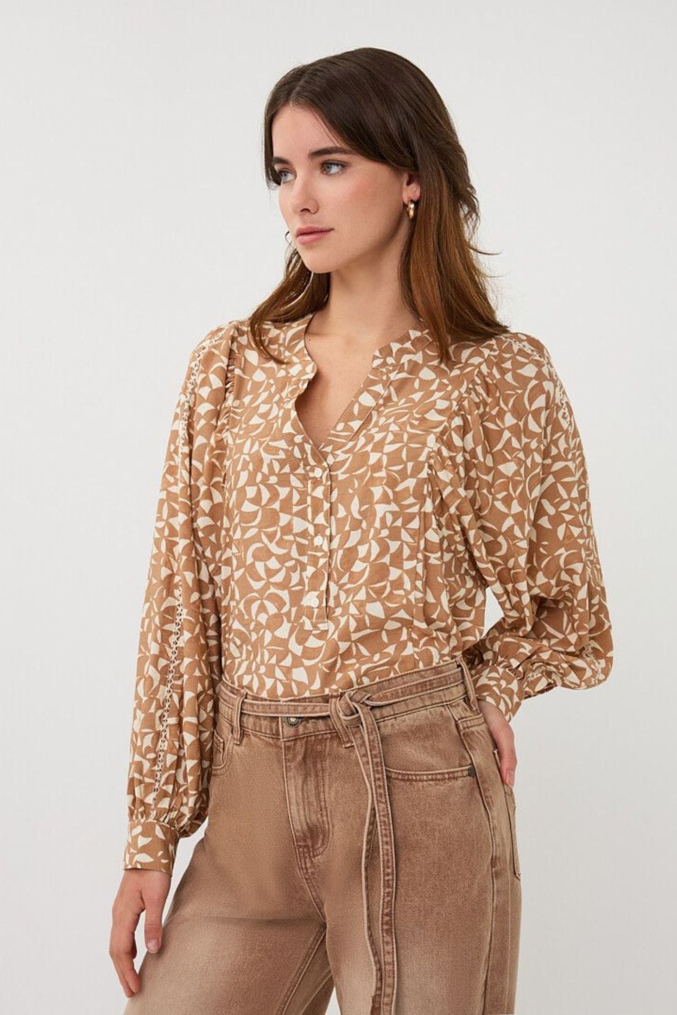 Coffee Blouse