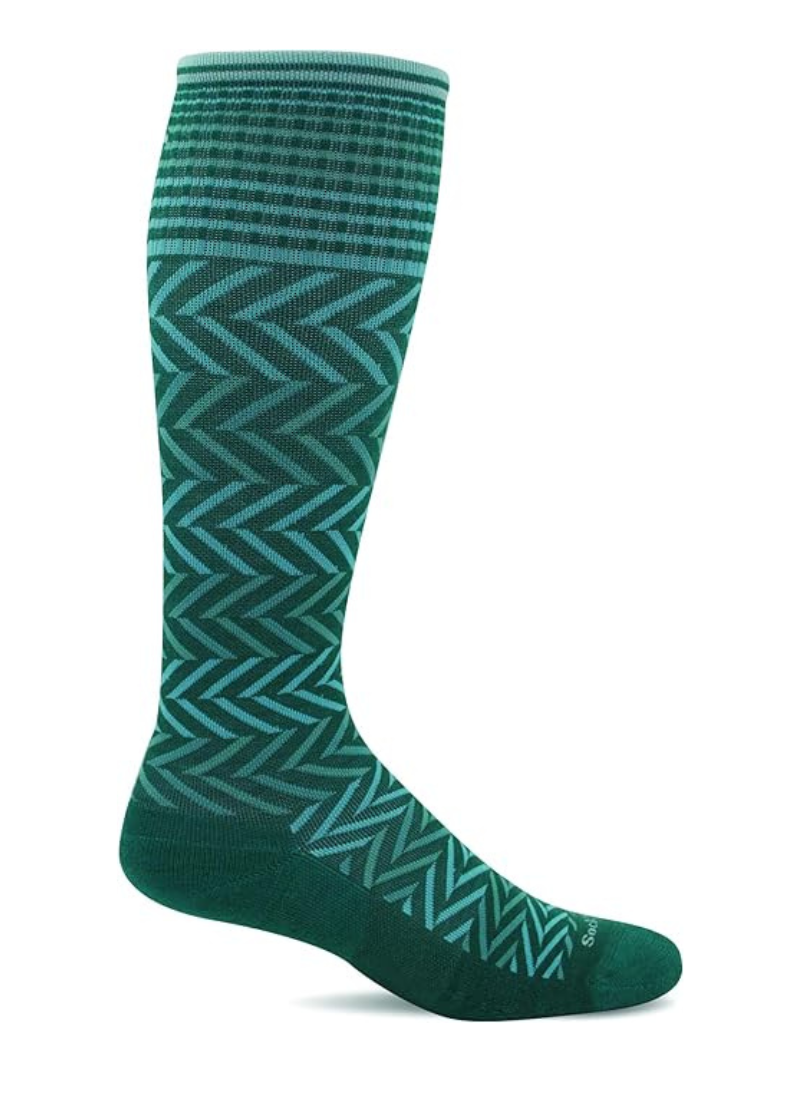 Chevron | Moderate Compression Socks