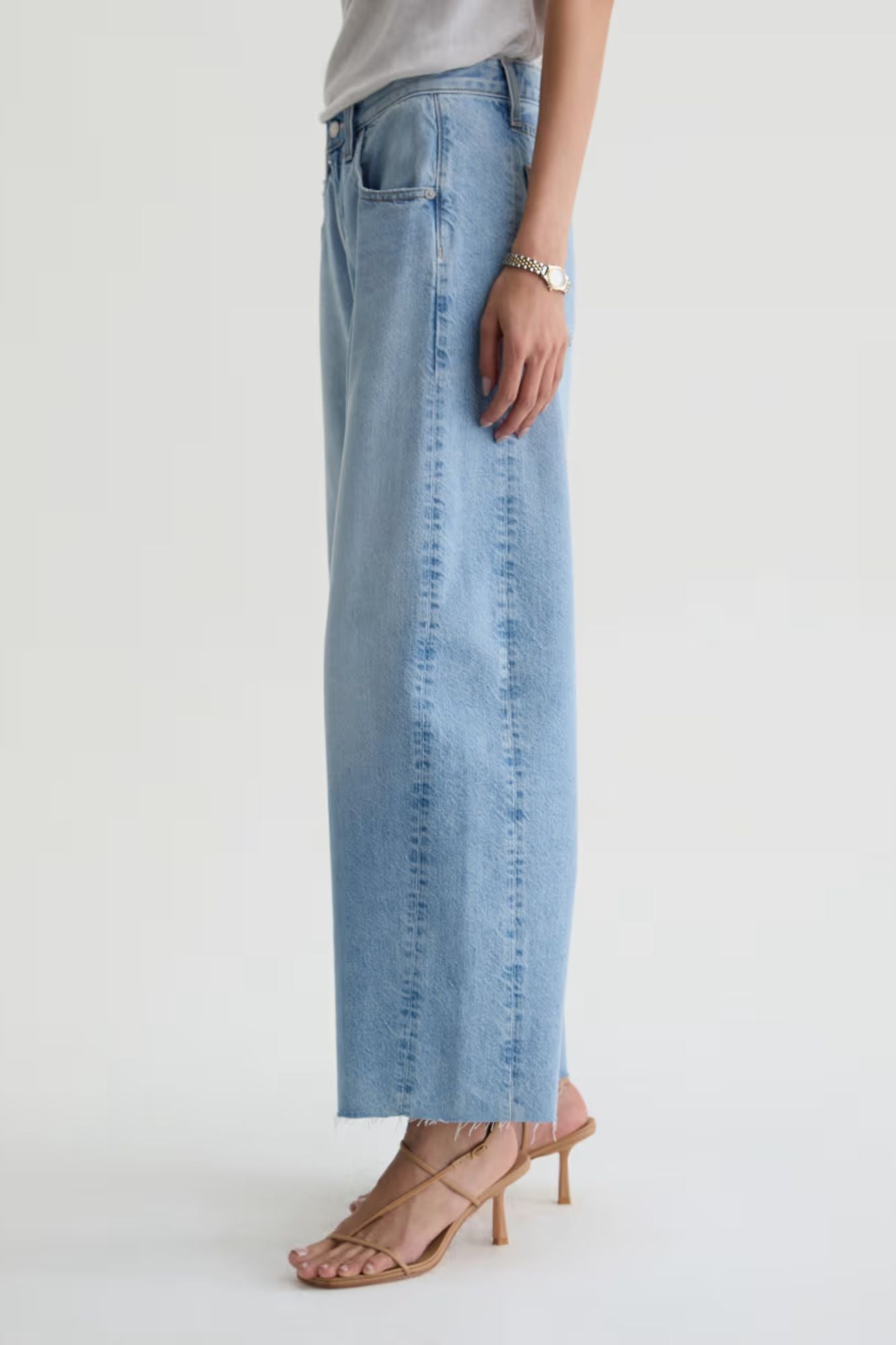 Hattie Crop High-Rise Barrel