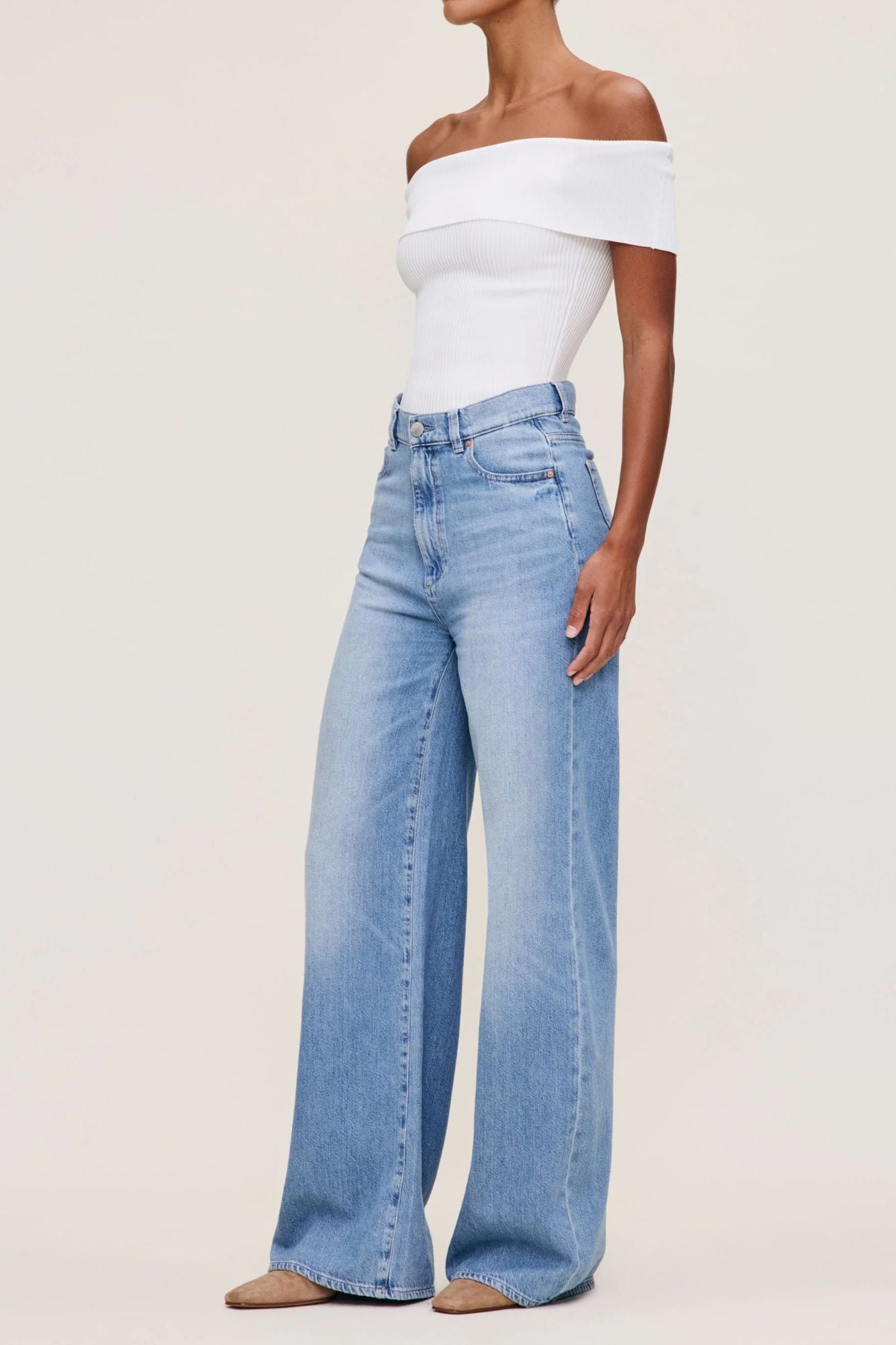Hepburn Wide Leg High Rise 32"