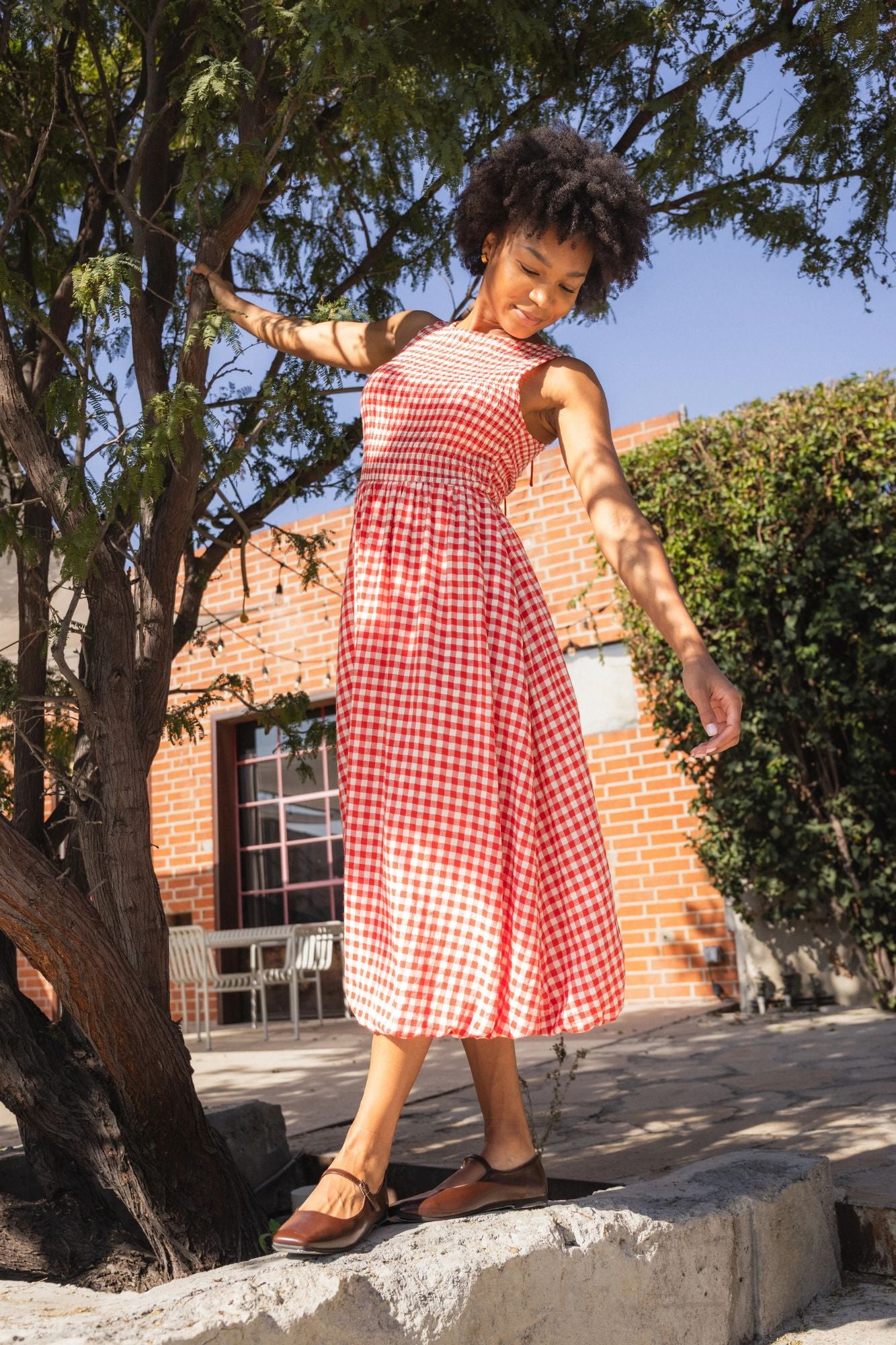 Apple Butter Midi Dress