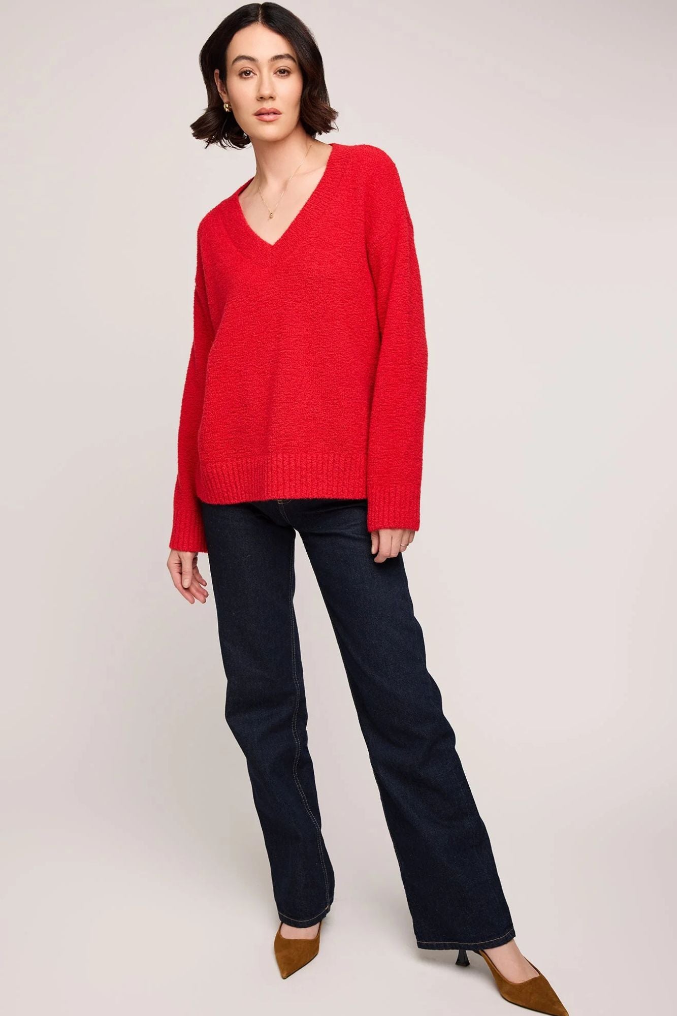 Tilda V-Neck Sweater
