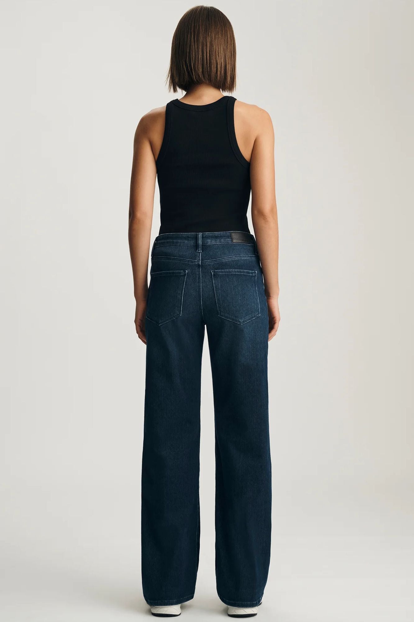 Sabrina Mid Rise Wide Leg Jean