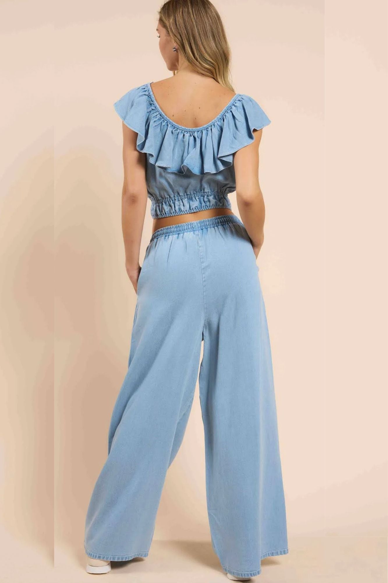 It's Pouring Elastic Drawstring Pants