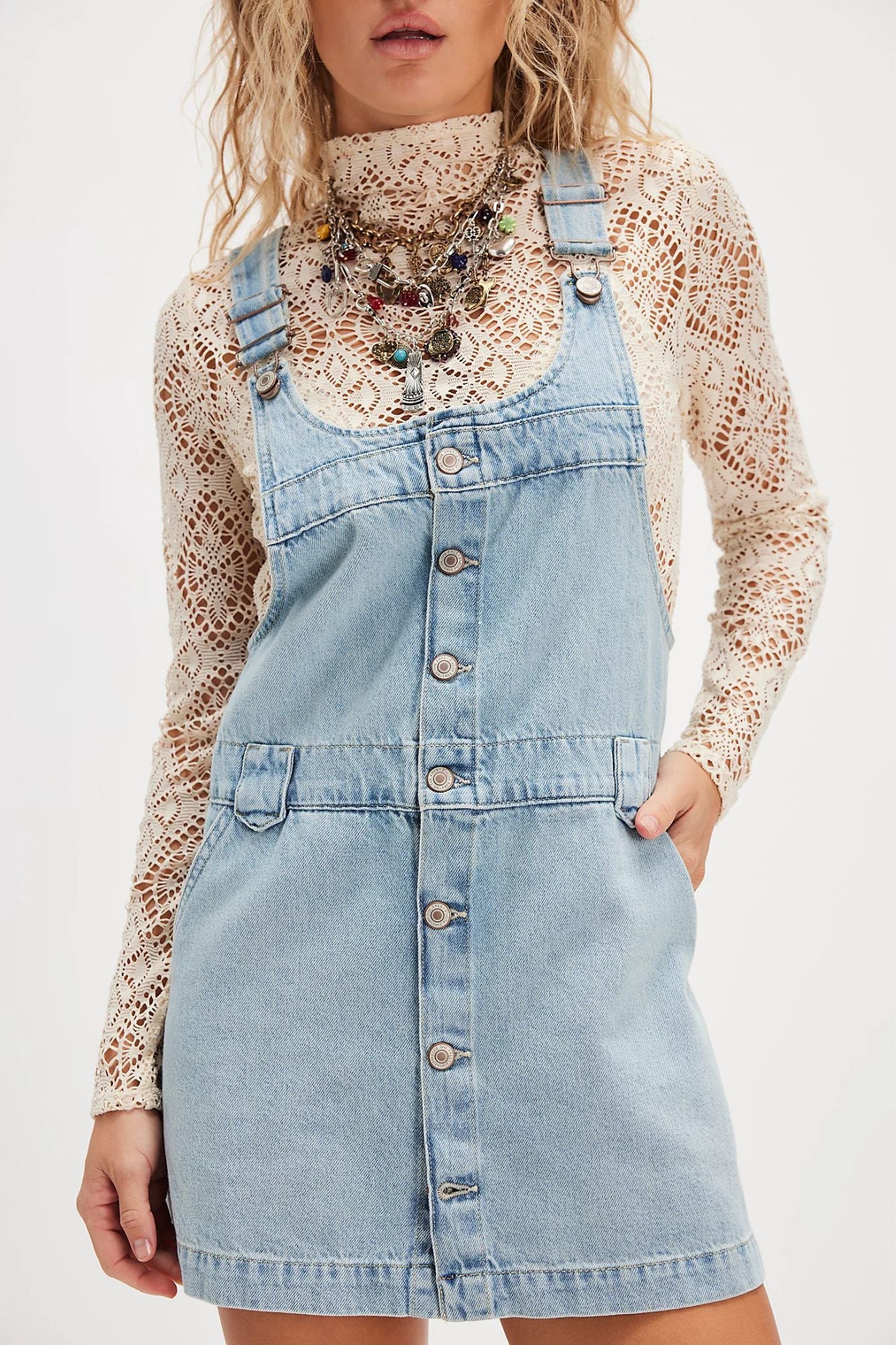 Edie Denim Skirtall