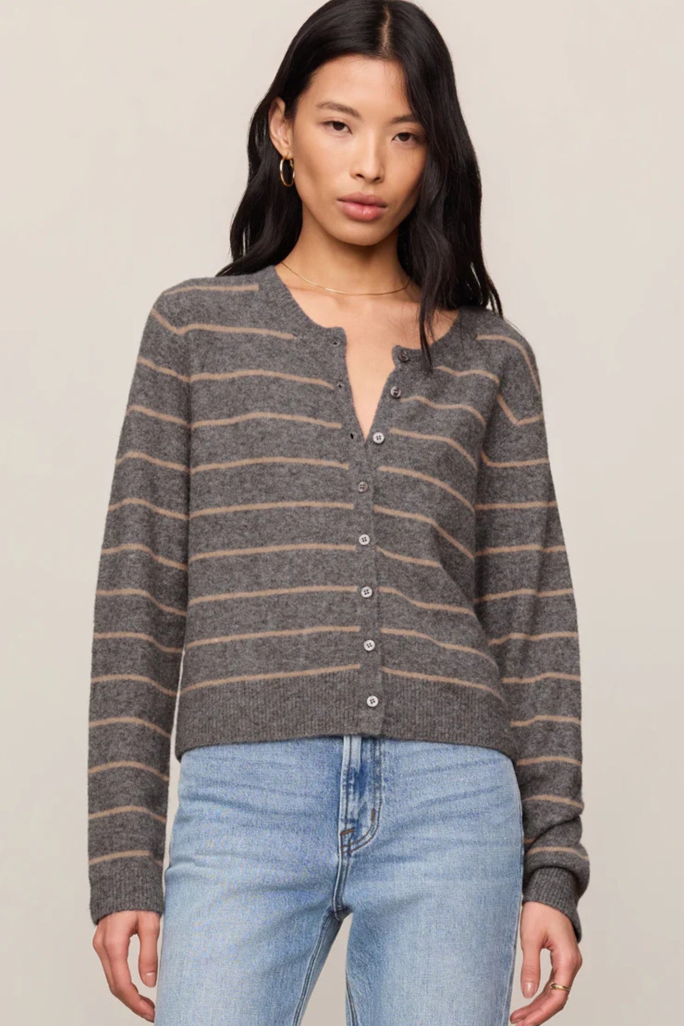 Medina Stripe Cardigan