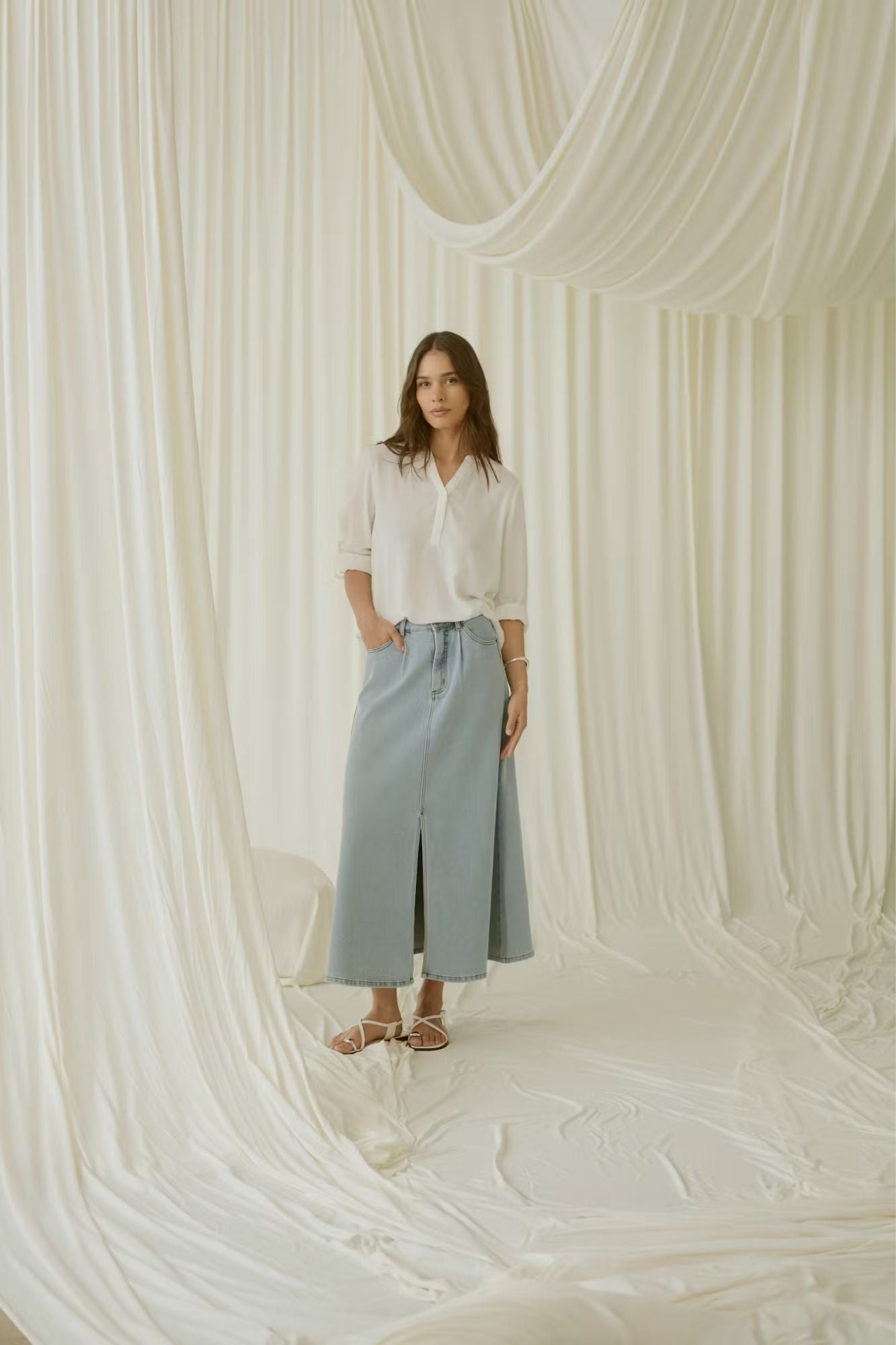 Minna Denim Skirt