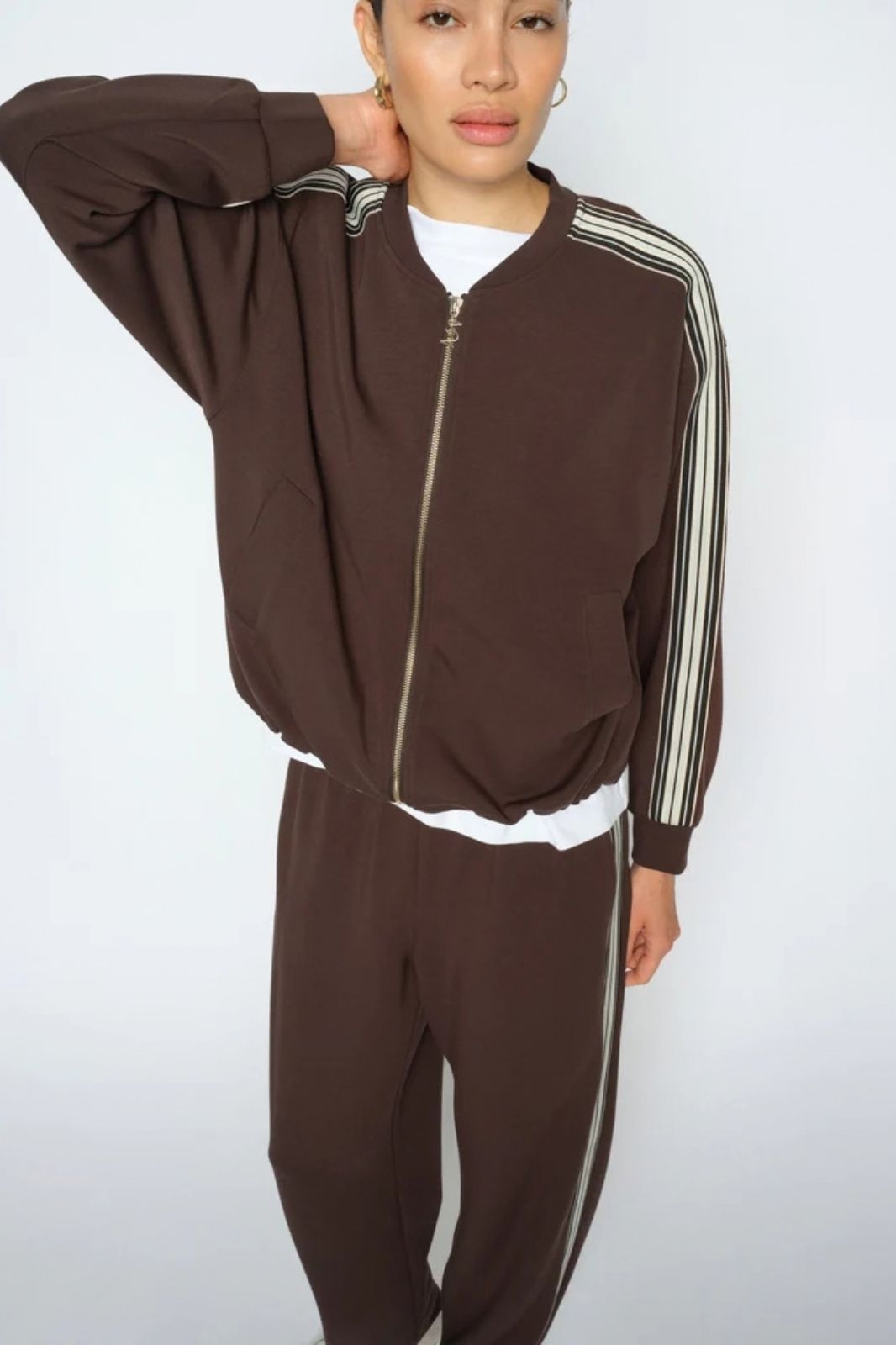 Ardie Zip Sweatcardigan