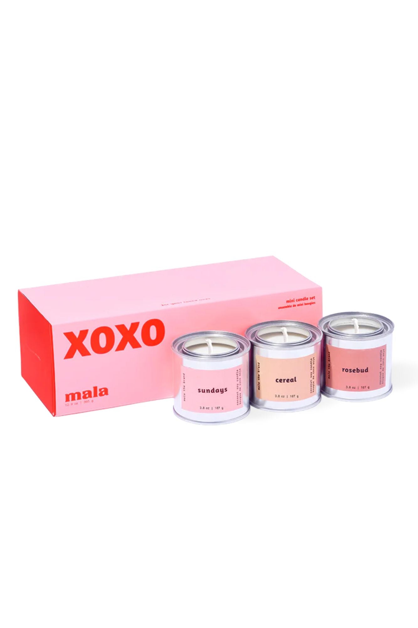 XOXO Mini Candle Set