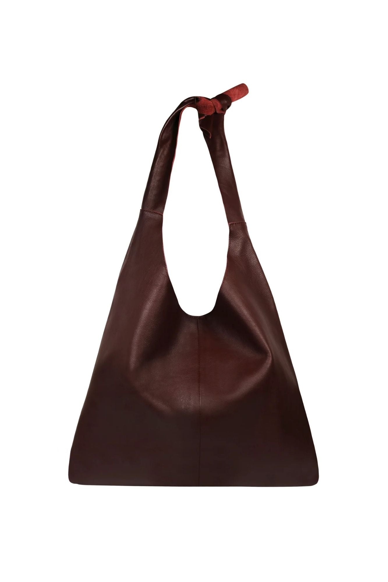 Knot Leather Shoulder Bag
