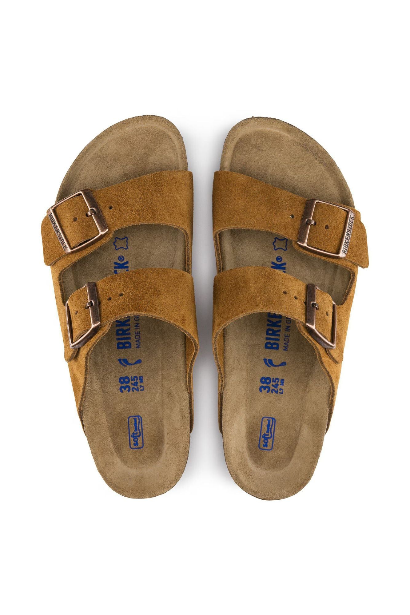 Arizona Soft Footbed Suede Leather | Regular
