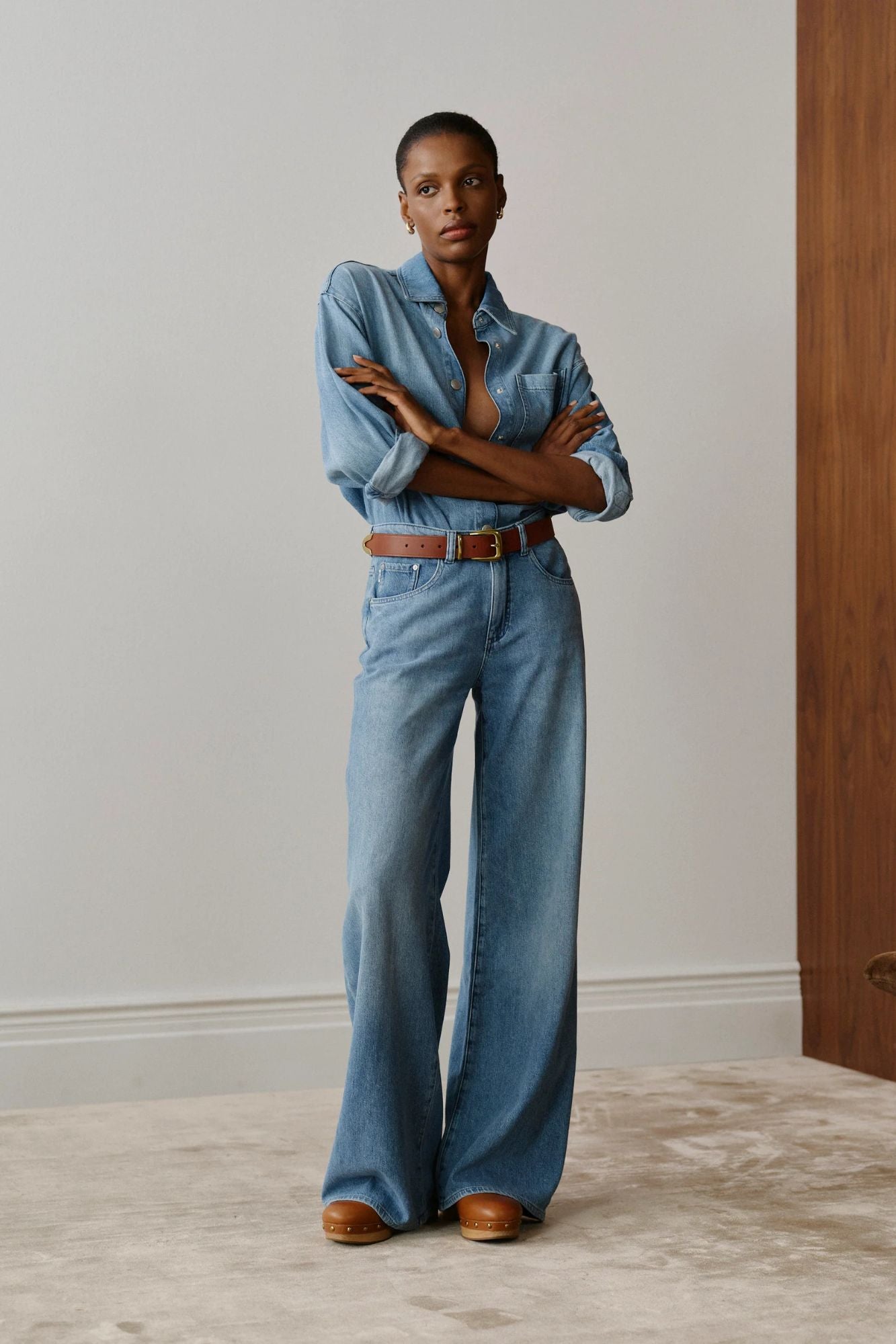 Alex Baggy Wide Leg Low Rise Jeans