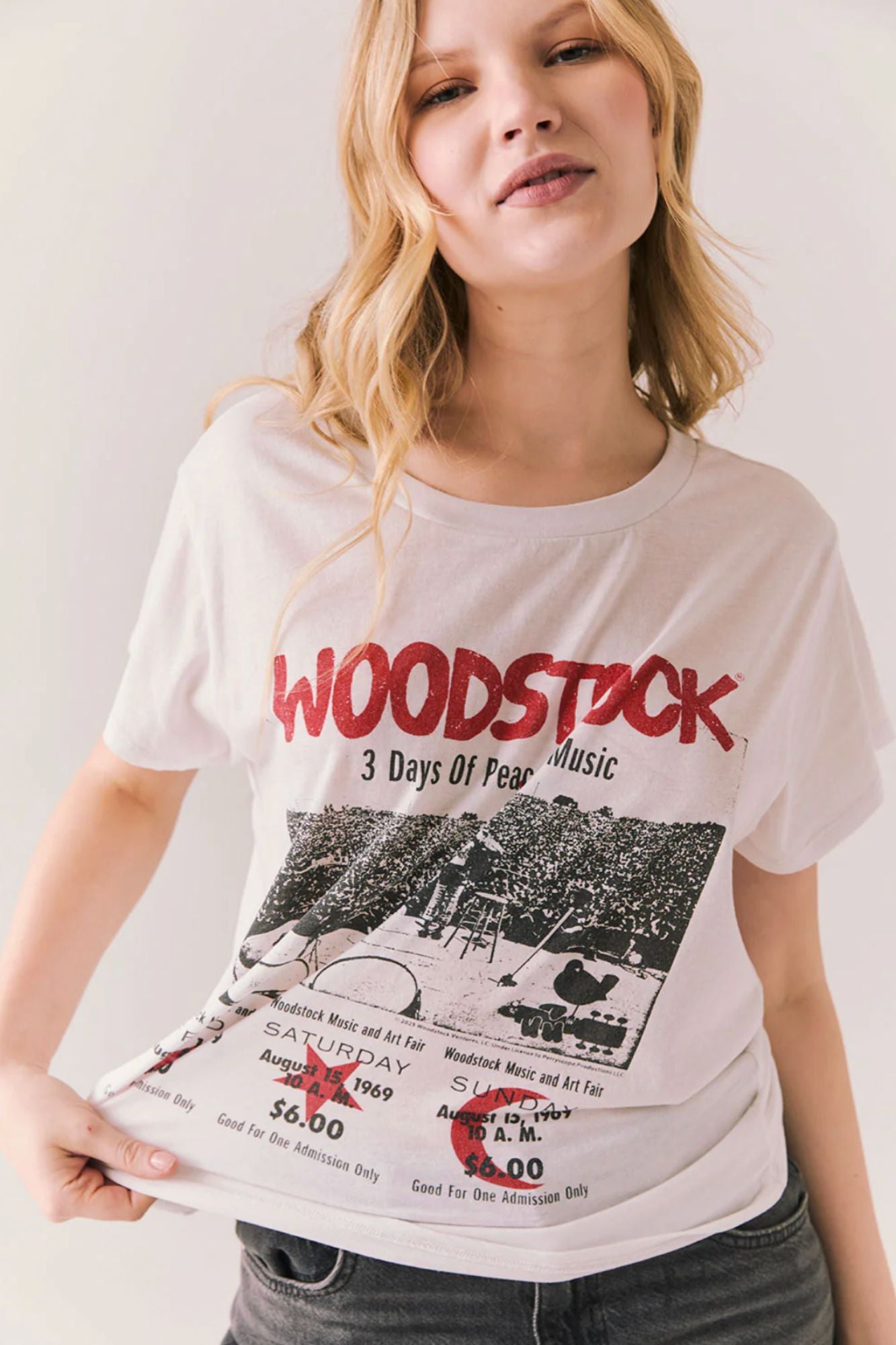 Woodstock Peace And Music Tee