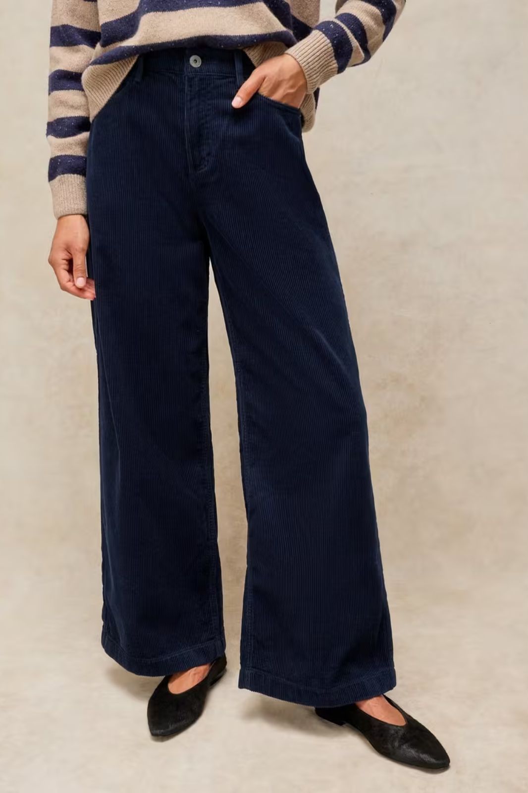 Ayla Cord Wide Leg Trouser