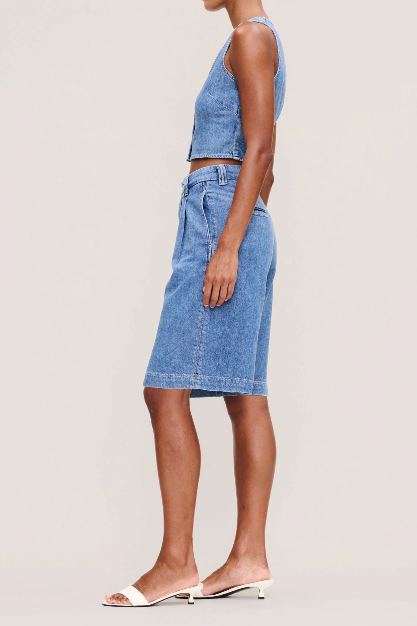 Hepburn Pleated Short