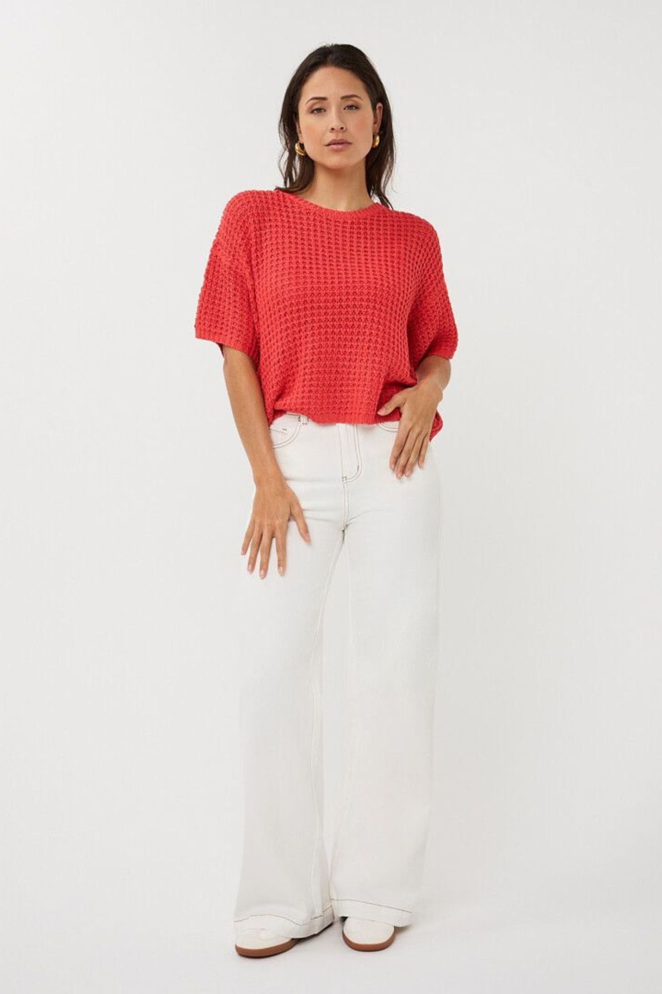 Sway Short Sleeve Sweater