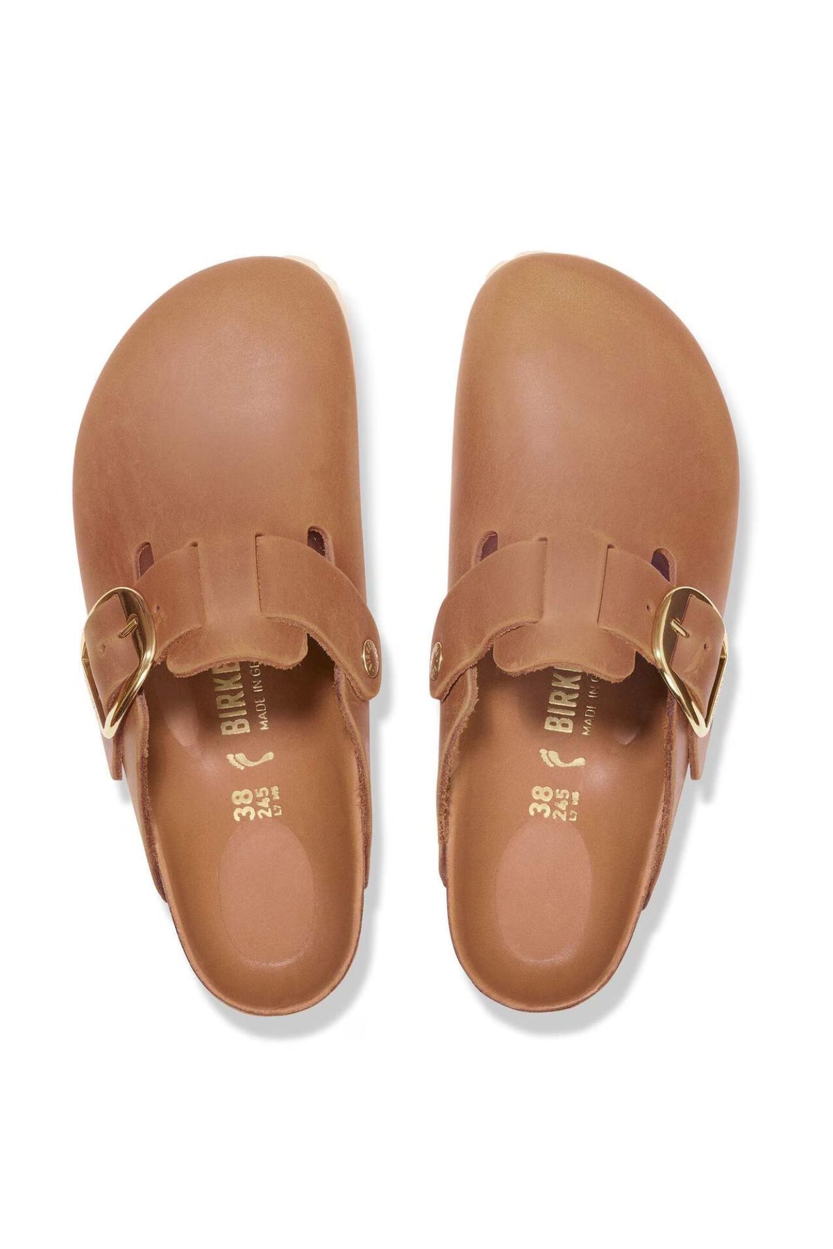 Boston Big Buckle Oiled Leather | Narrow