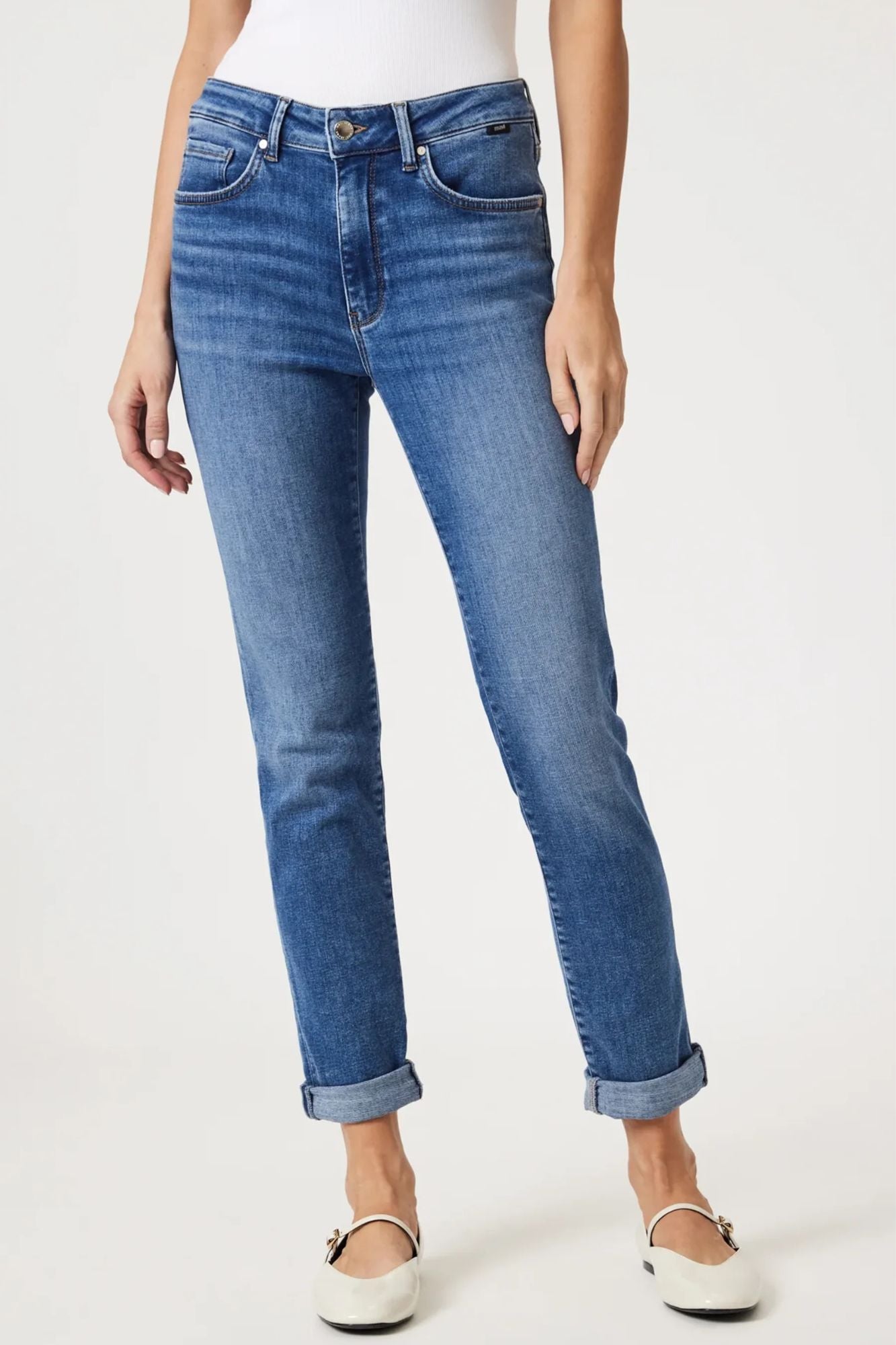 Kathleen Slim Boyfriend Jeans
