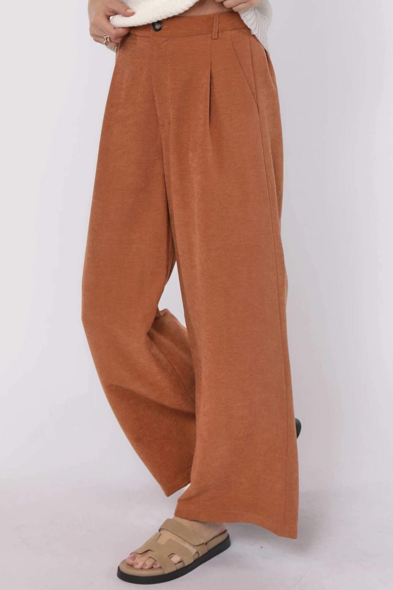 Sundown Front Pleat Pants